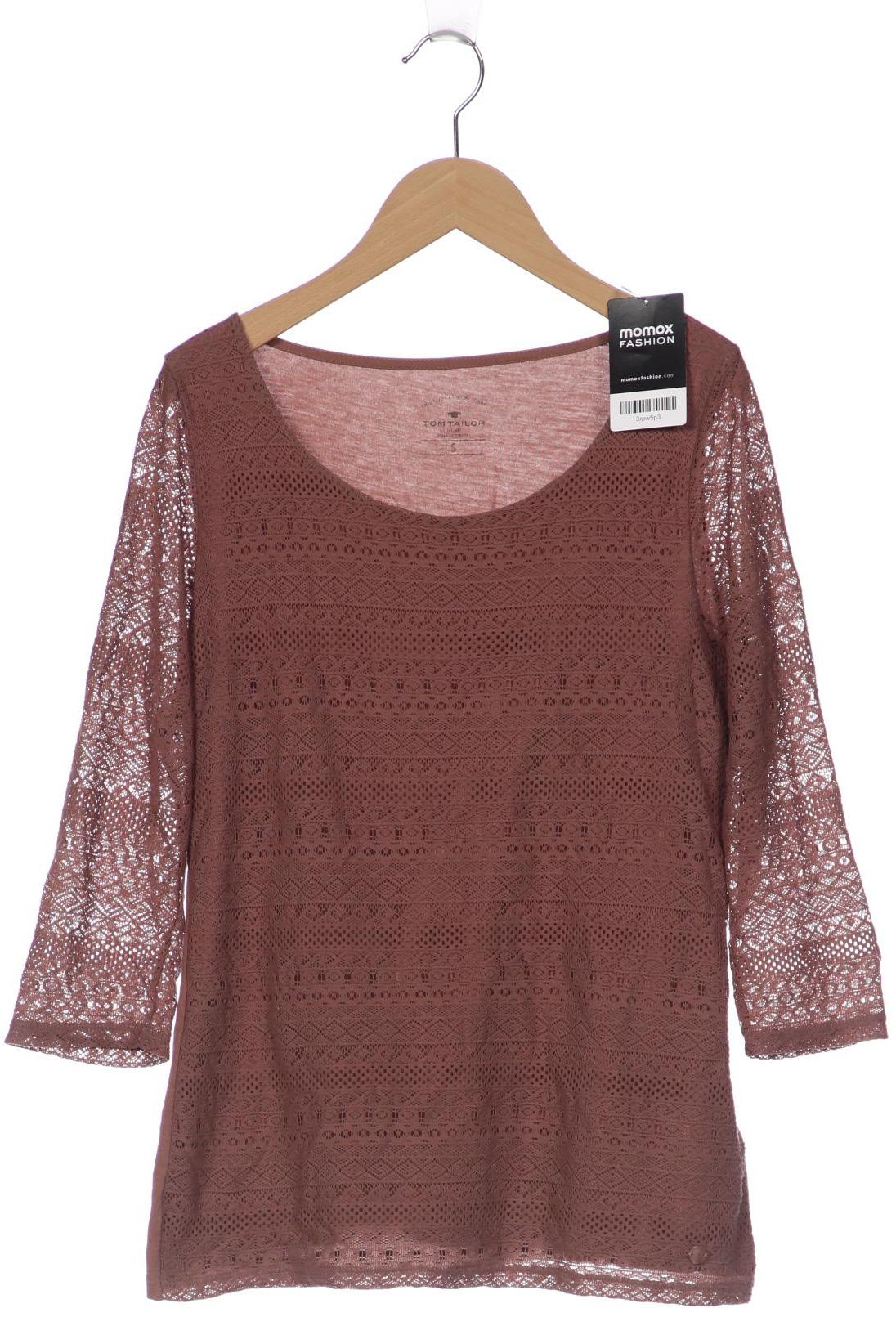 

Tom Tailor Damen Langarmshirt, braun