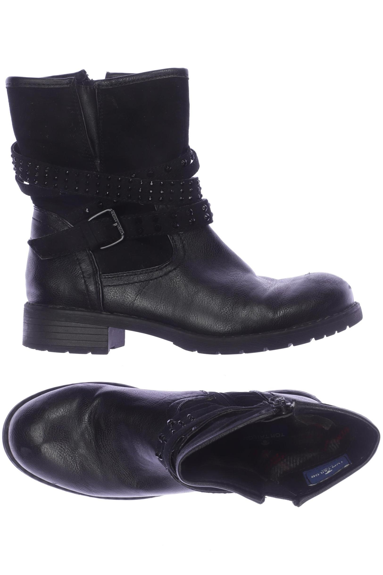 

Tom Tailor Damen Stiefelette, schwarz, Gr. 36