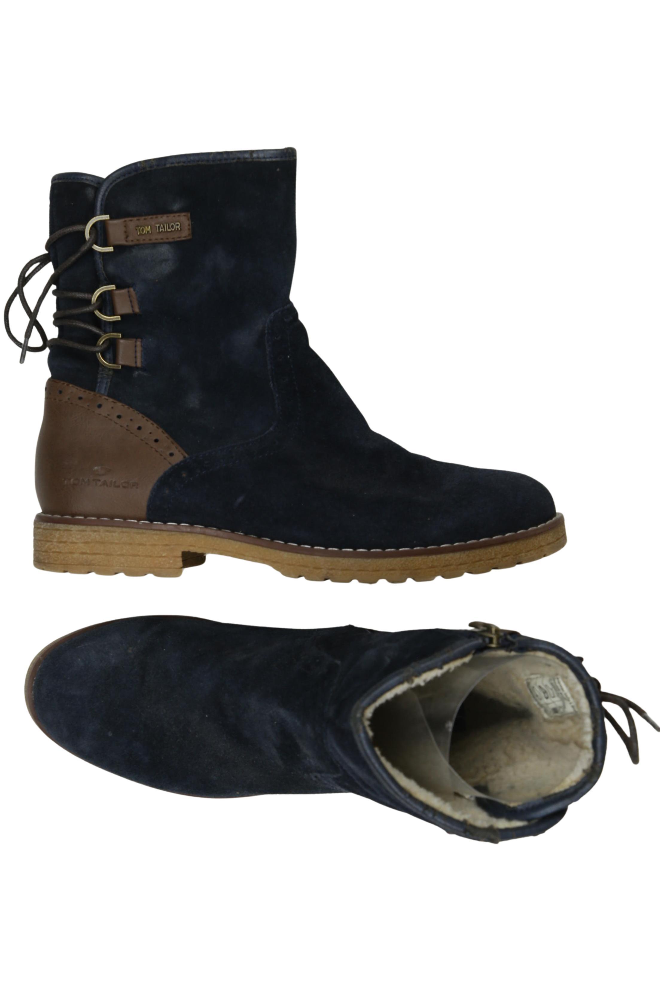 

Tom Tailor Damen Stiefelette, marineblau, Gr. 40