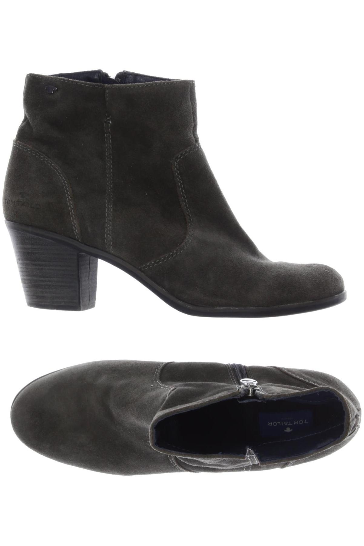 

Tom Tailor Damen Stiefelette, grün, Gr. 40