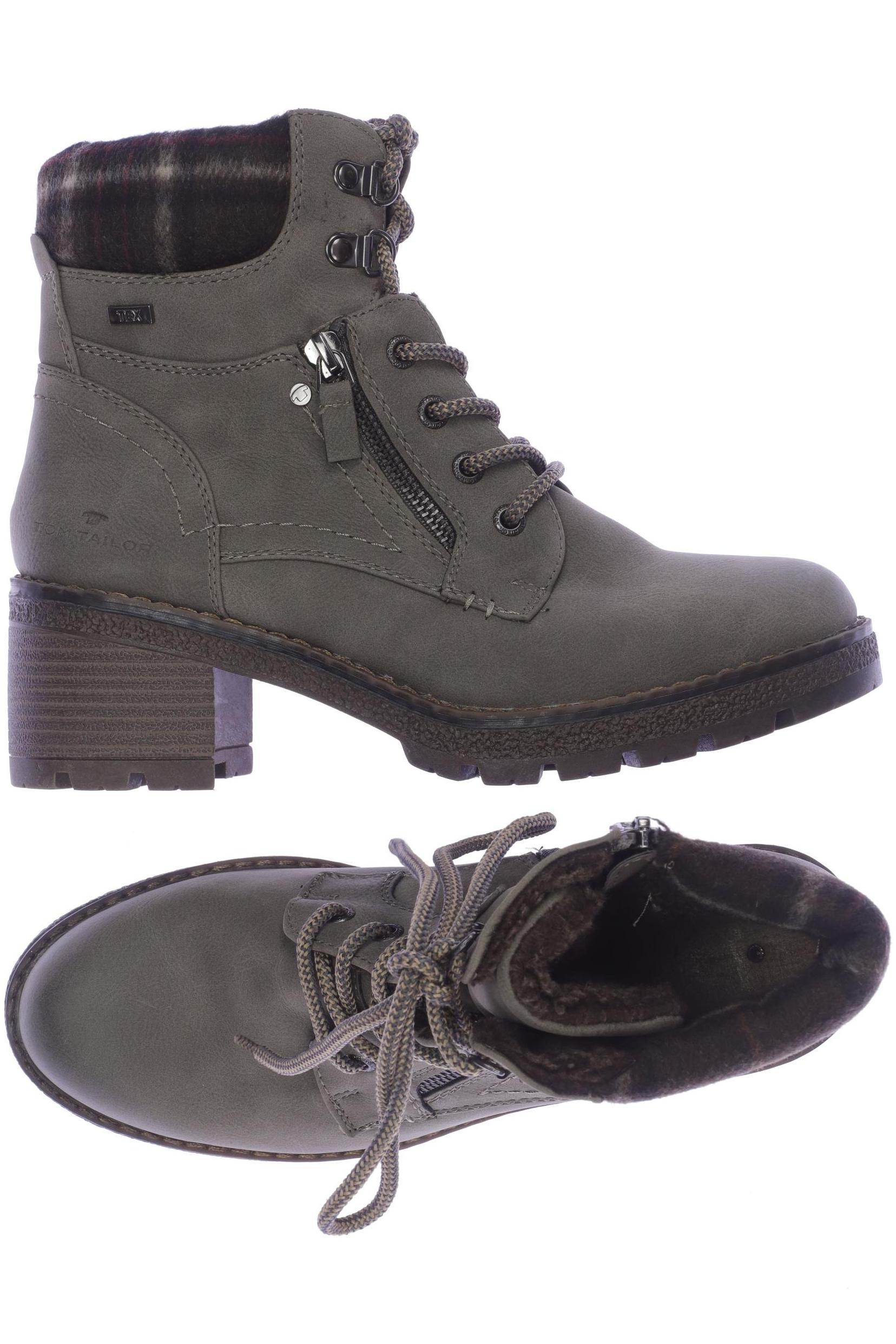 

Tom Tailor Damen Stiefelette, hellgrün, Gr. 38