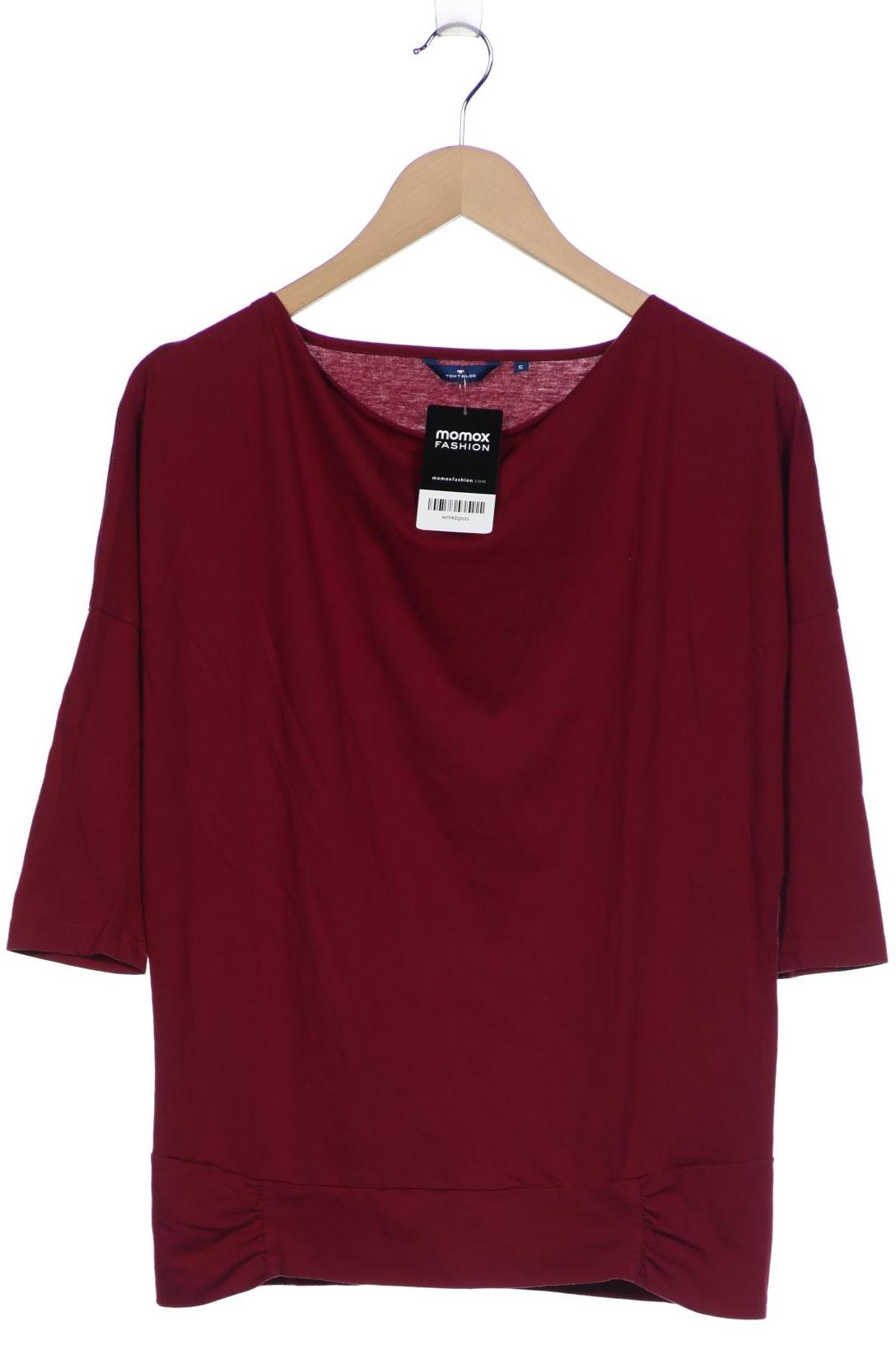 

Tom Tailor Damen Langarmshirt, bordeaux, Gr. 36