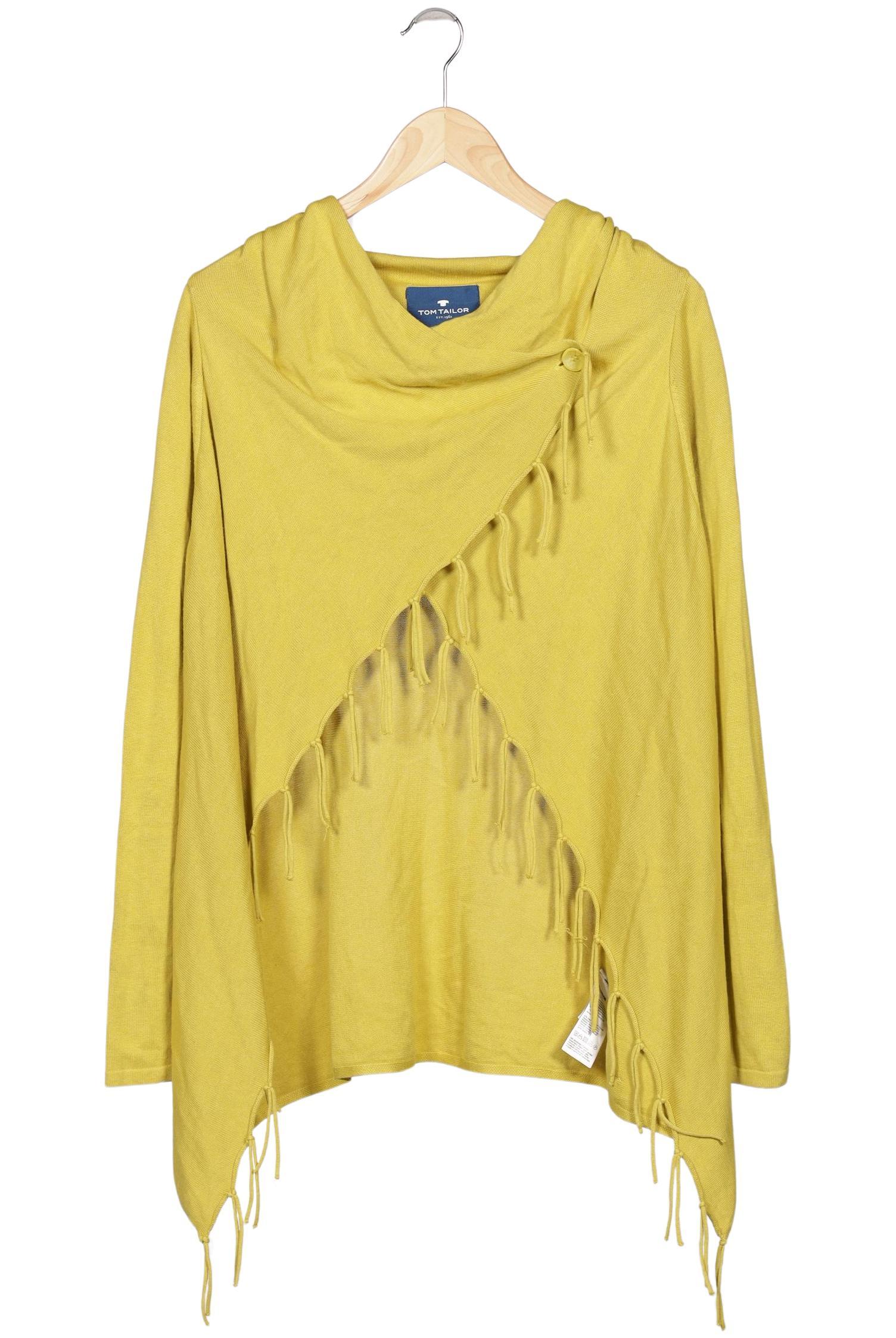 

Tom Tailor Damen Strickjacke, gelb, Gr. 38