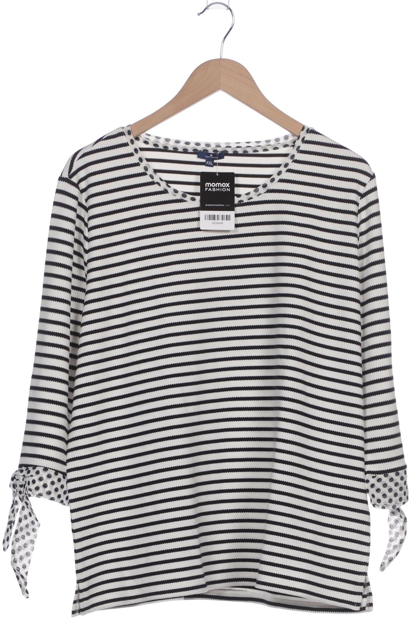 

Tom Tailor Damen Langarmshirt, weiß, Gr. 46