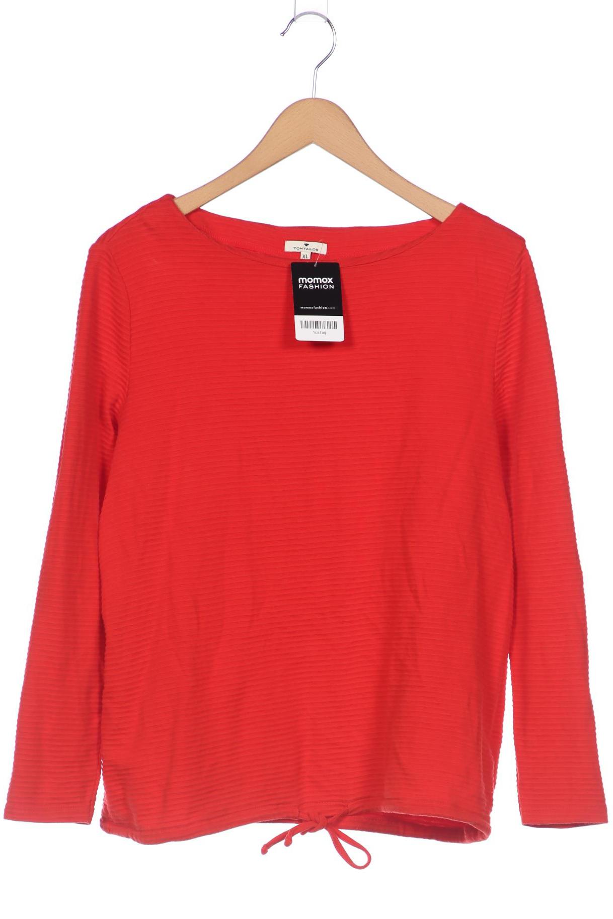 

Tom Tailor Damen Langarmshirt, rot, Gr. 44