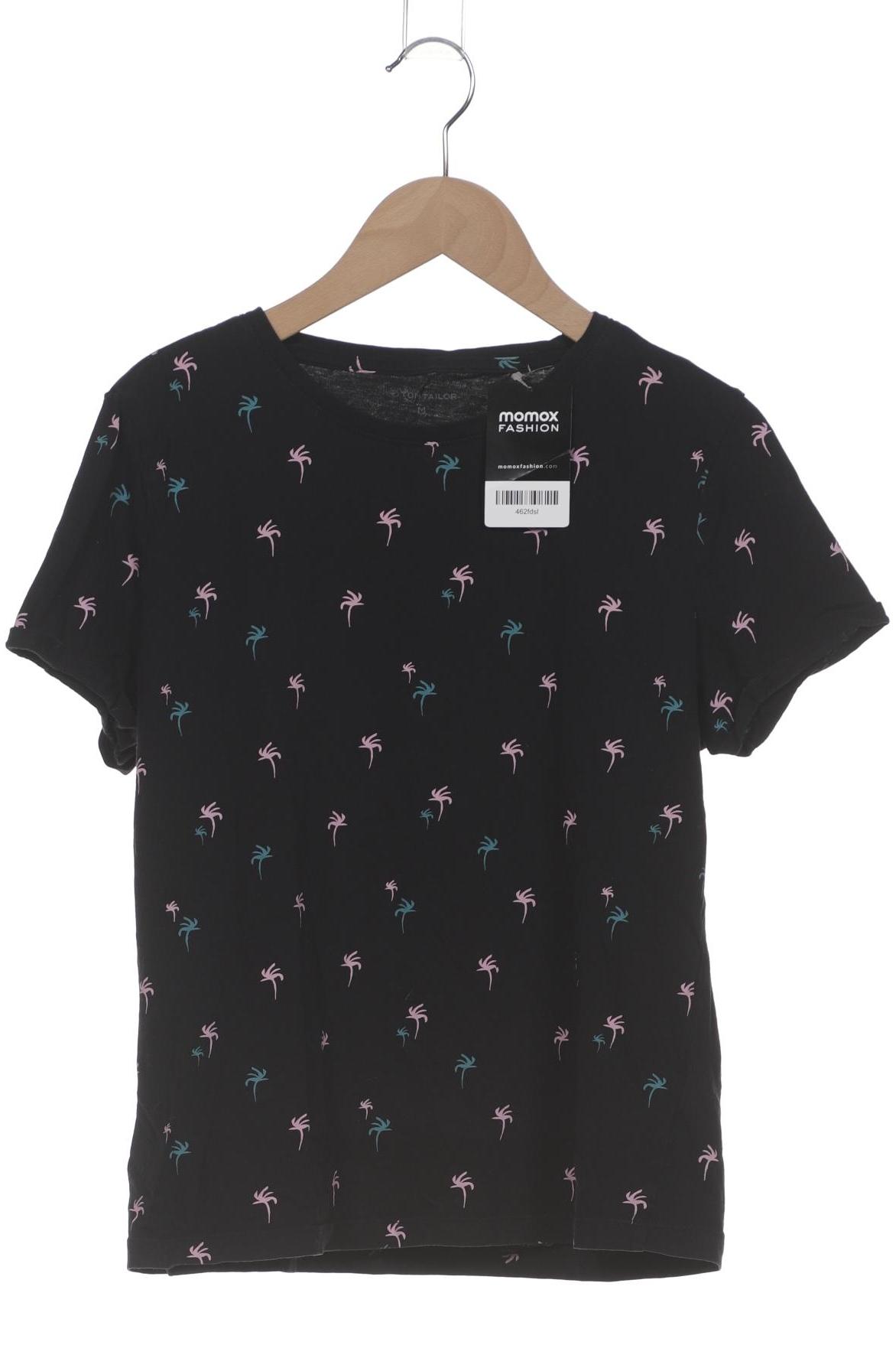 

Tom Tailor Damen T-Shirt, schwarz, Gr. 38