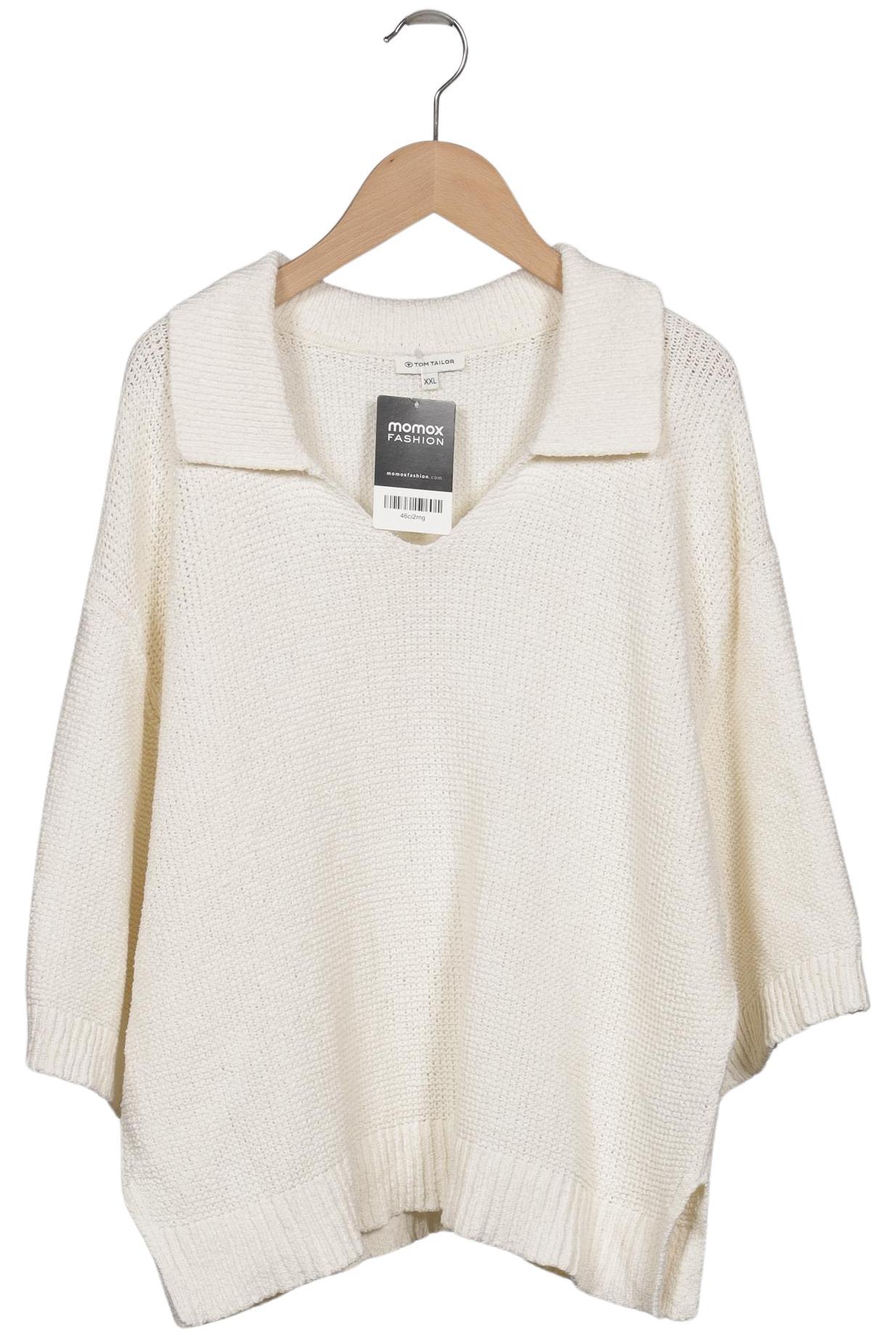 

Tom Tailor Damen Pullover, cremeweiß, Gr. 46