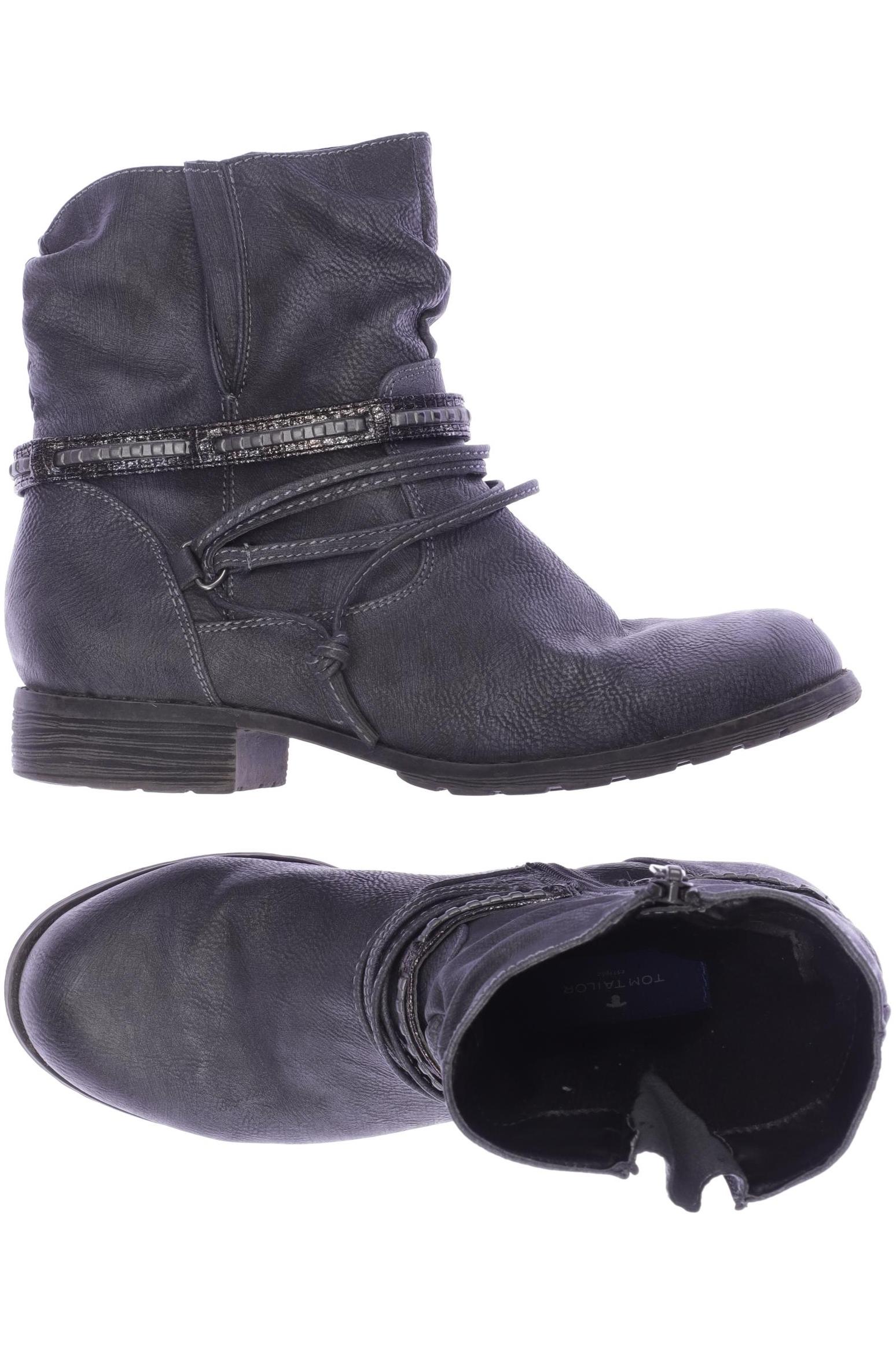 

Tom Tailor Damen Stiefelette, grau, Gr. 36