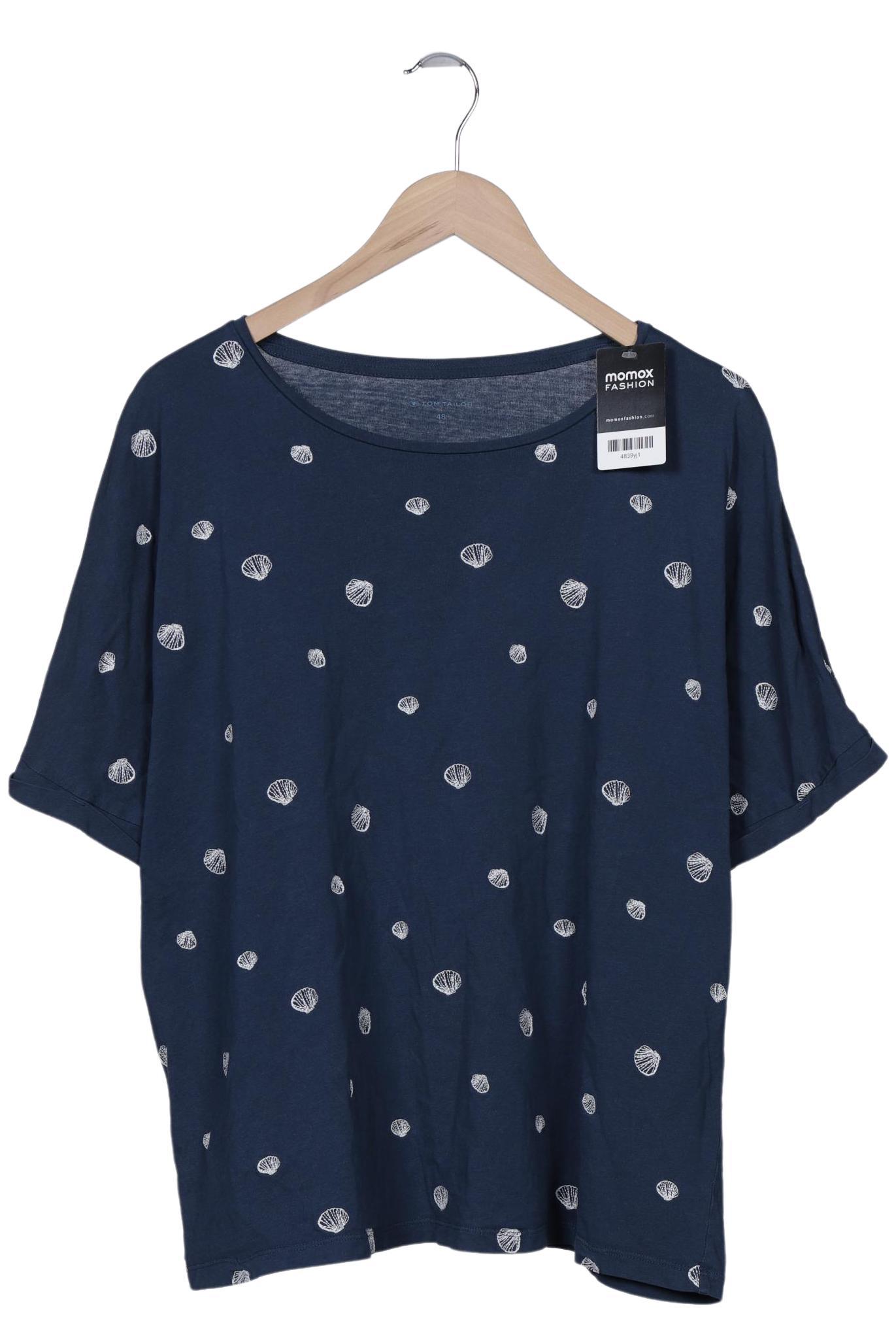 

Tom Tailor Damen T-Shirt, marineblau, Gr. 48