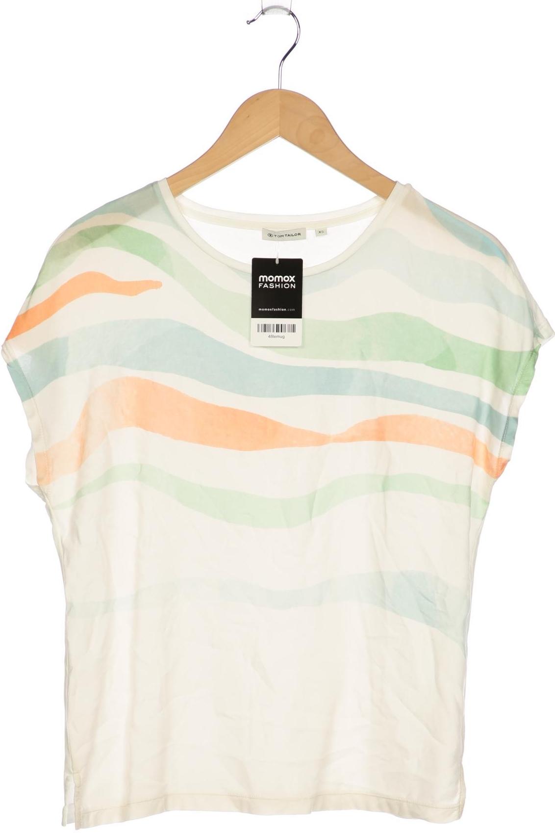 

Tom Tailor Damen T-Shirt, weiß, Gr. 34