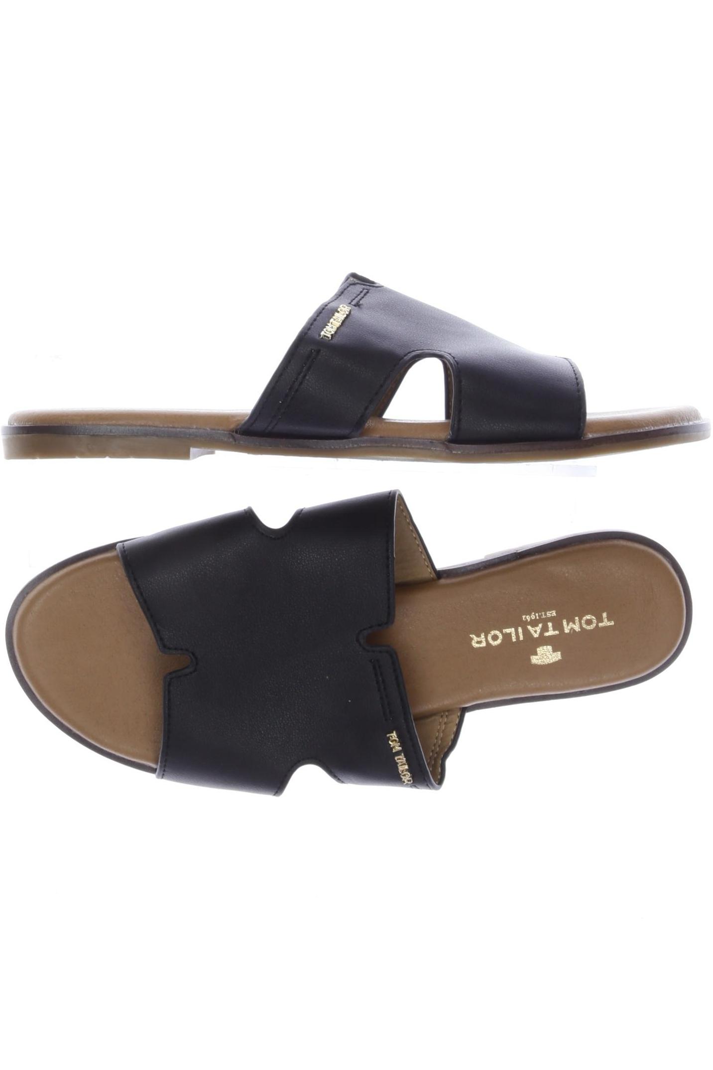 

Tom Tailor Damen Sandale, schwarz, Gr. 39