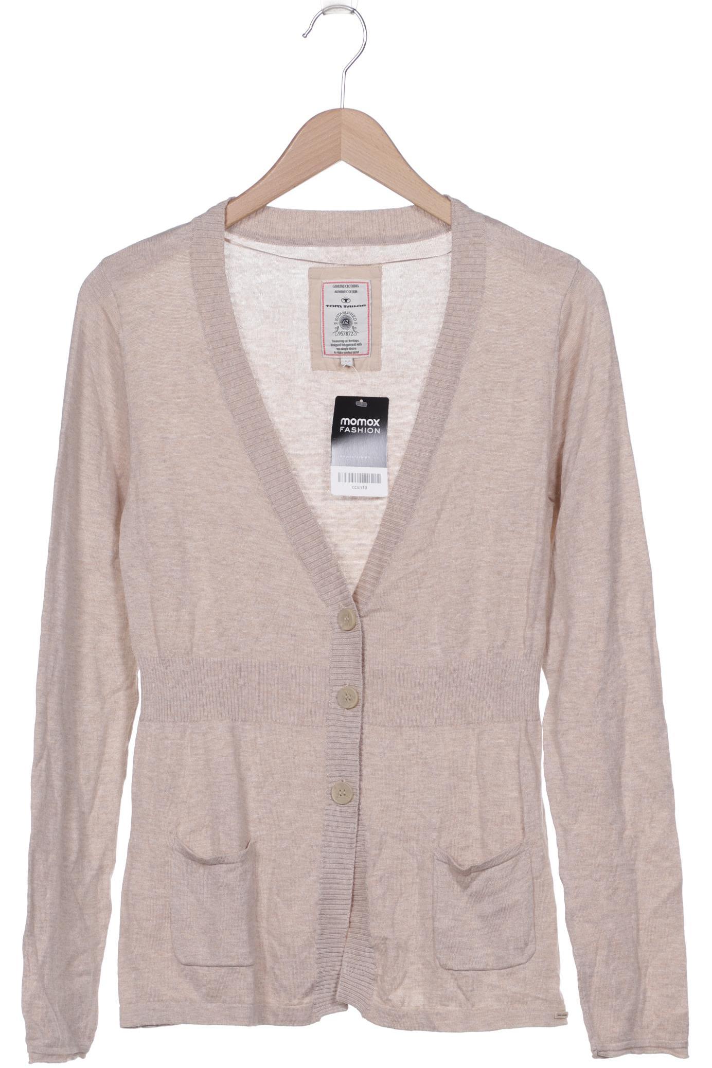 

Tom Tailor Damen Strickjacke, beige, Gr. 42