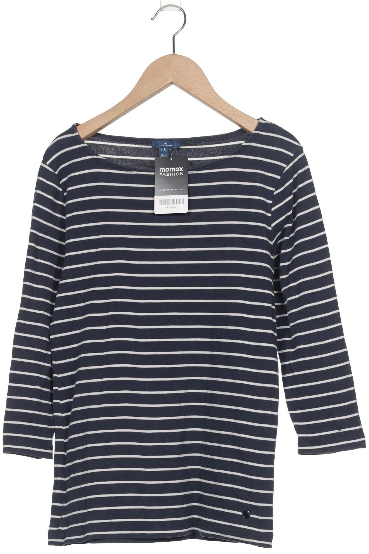 

Tom Tailor Damen Langarmshirt, marineblau, Gr. 42