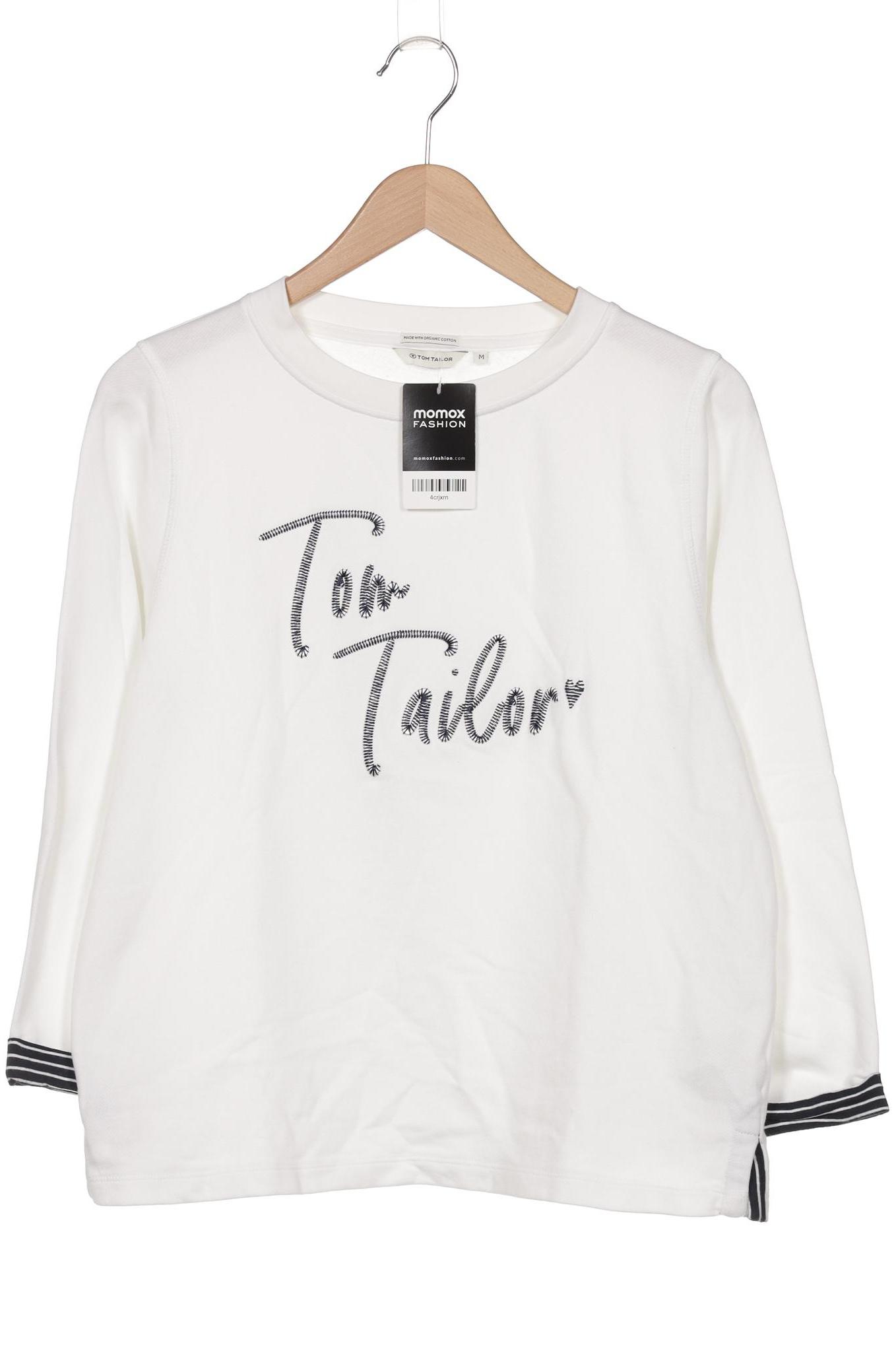 

Tom Tailor Damen Sweatshirt, weiß, Gr. 38