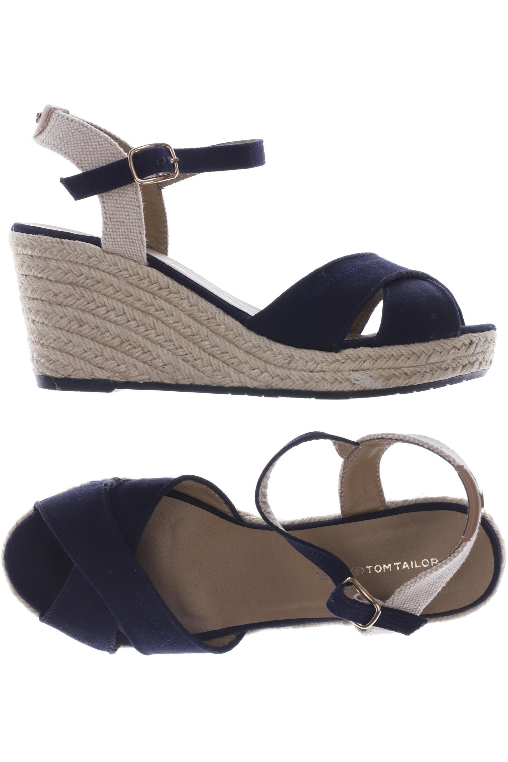 

Tom Tailor Damen Sandale, marineblau