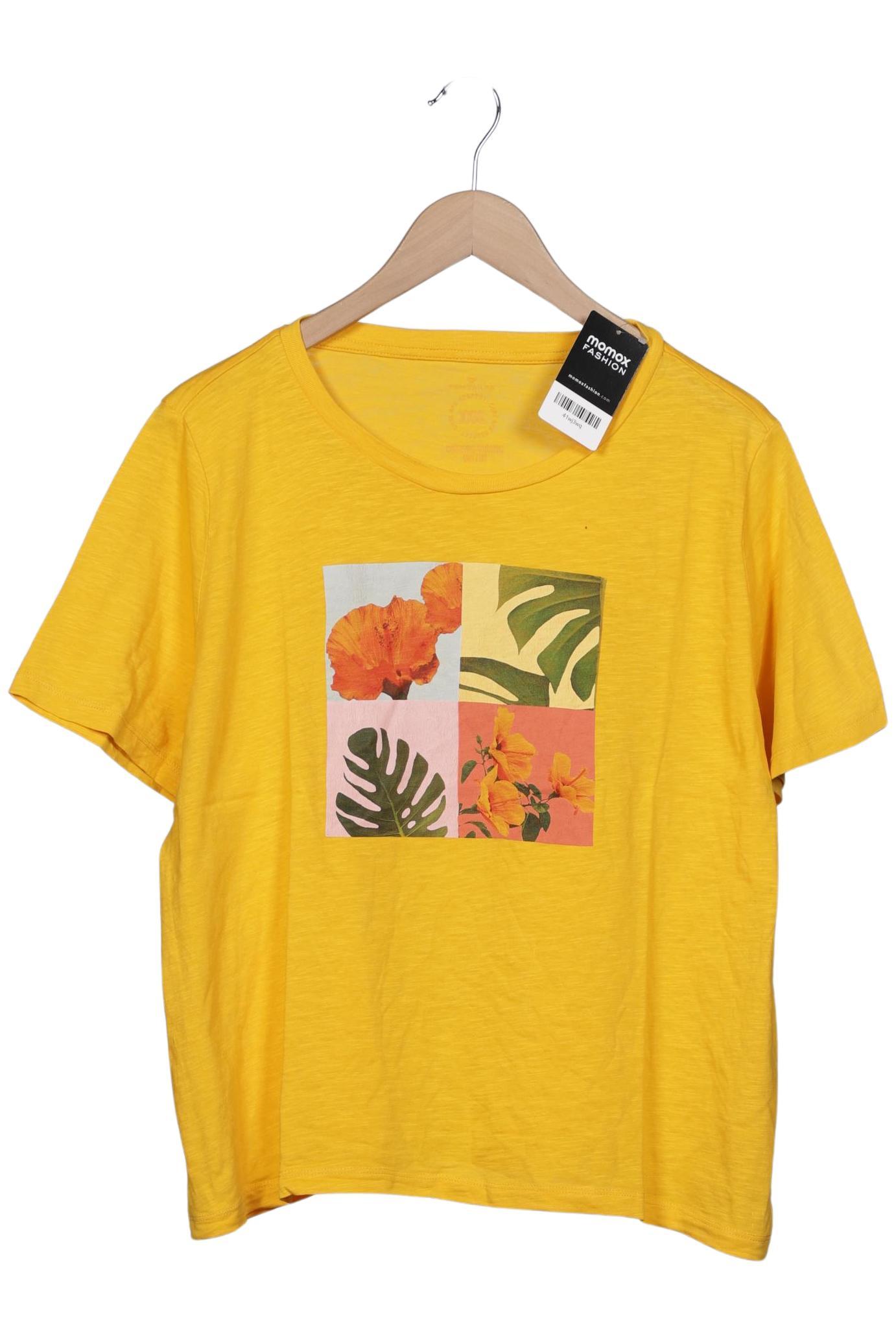 

Tom Tailor Damen T-Shirt, gelb, Gr. 48