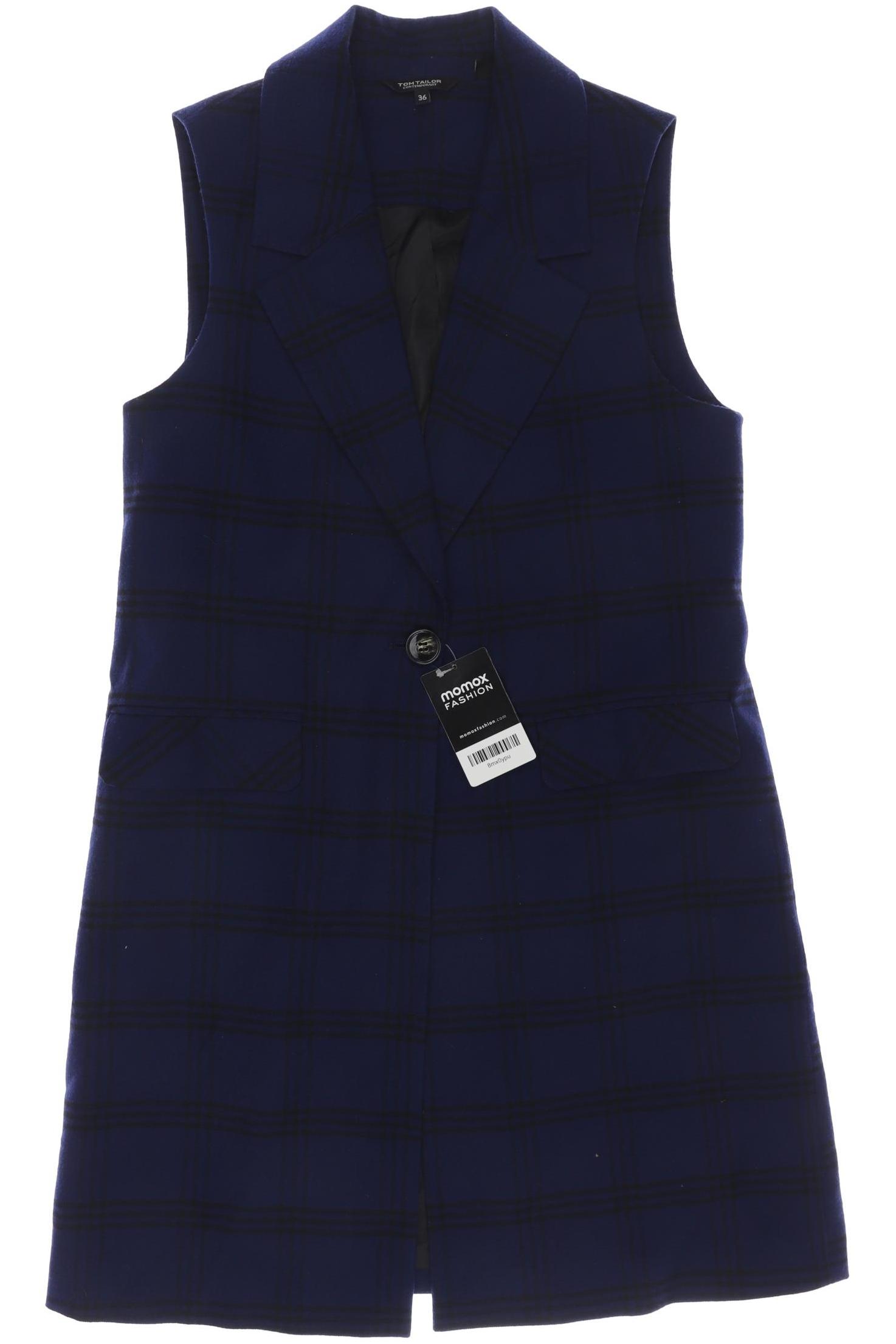 

Tom Tailor Damen Weste, marineblau, Gr. 36