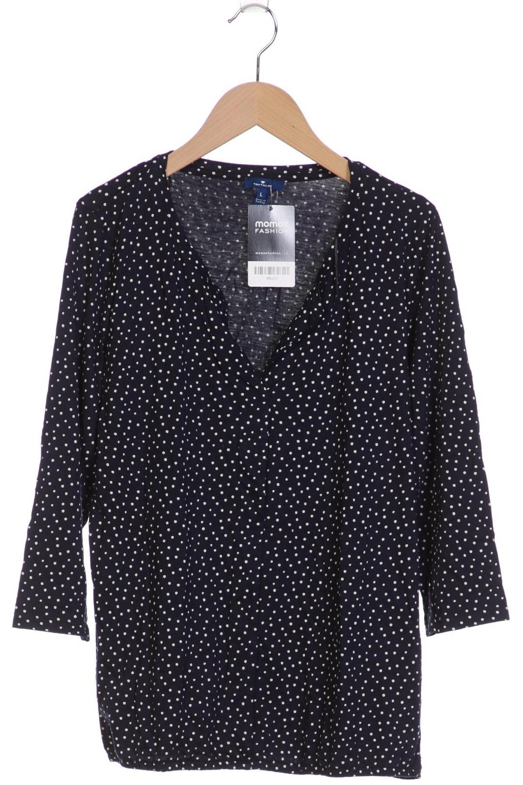 

Tom Tailor Damen Langarmshirt, marineblau, Gr. 42