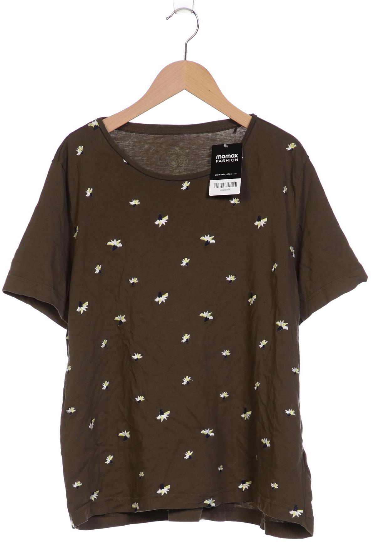 

Tom Tailor Damen T-Shirt, grün, Gr. 46