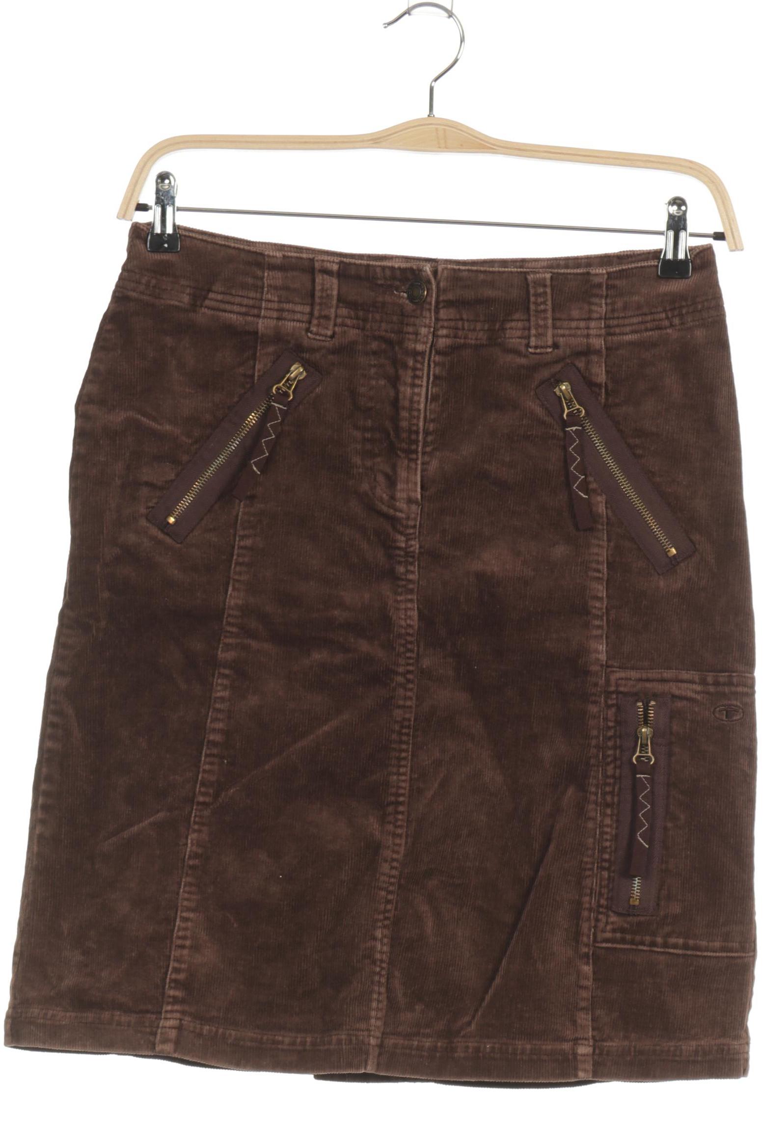 

Tom Tailor Damen Rock, braun, Gr. 36
