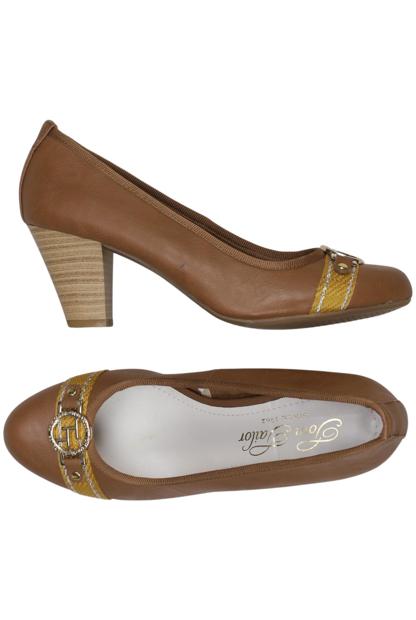 

Tom Tailor Damen Pumps, braun, Gr. 38