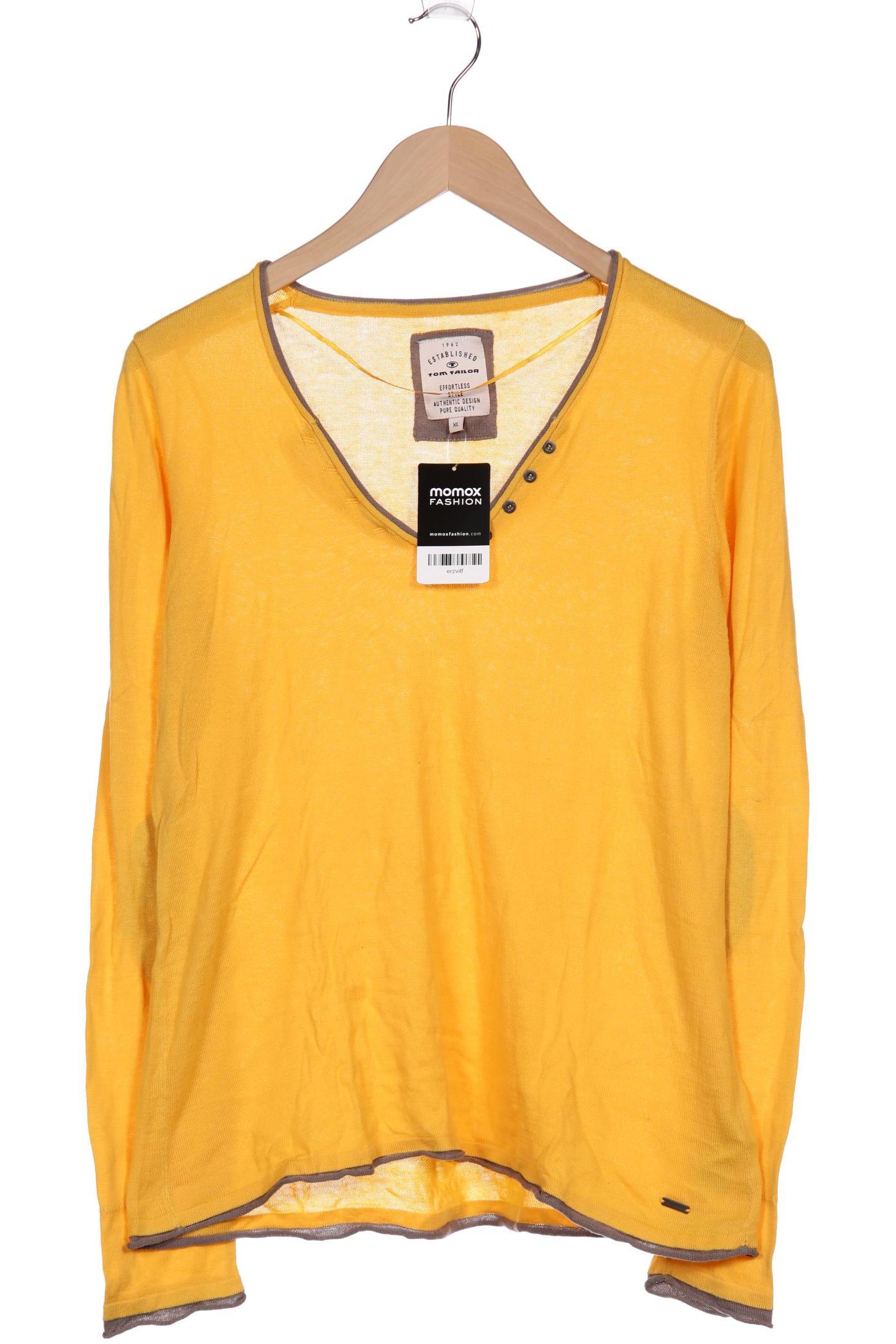 

Tom Tailor Damen Pullover, gelb