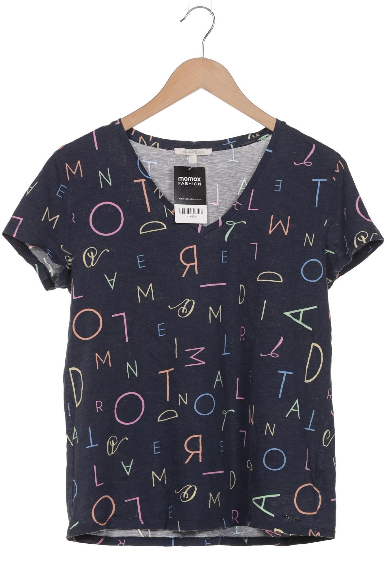 

Tom Tailor Damen T-Shirt, marineblau, Gr. 42