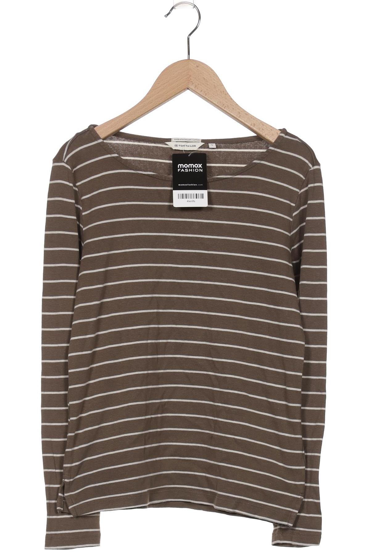 

Tom Tailor Damen Langarmshirt, braun, Gr. 36