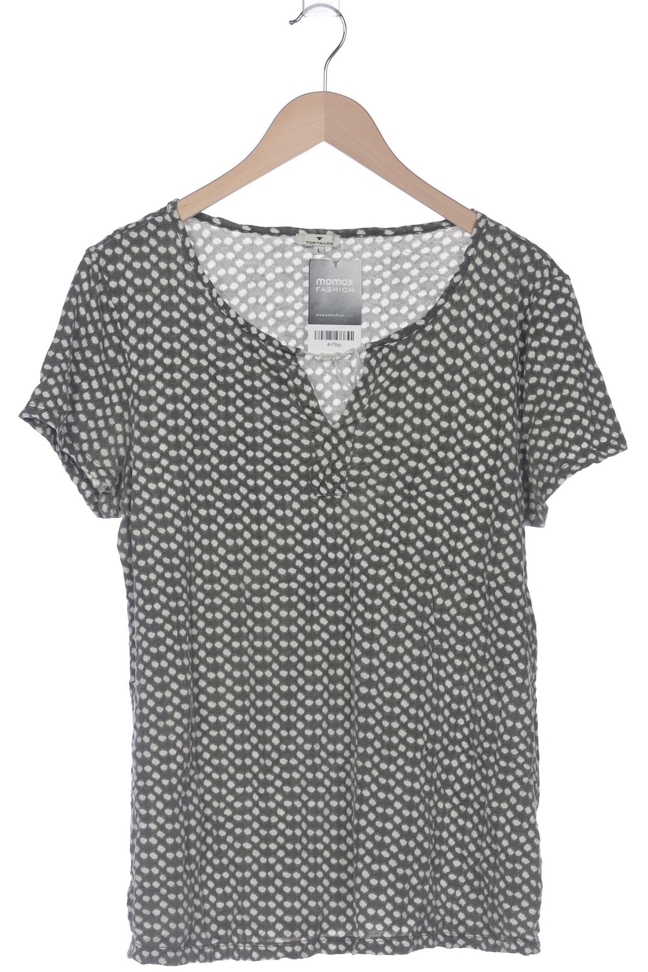 

Tom Tailor Damen T-Shirt, grau, Gr. 42