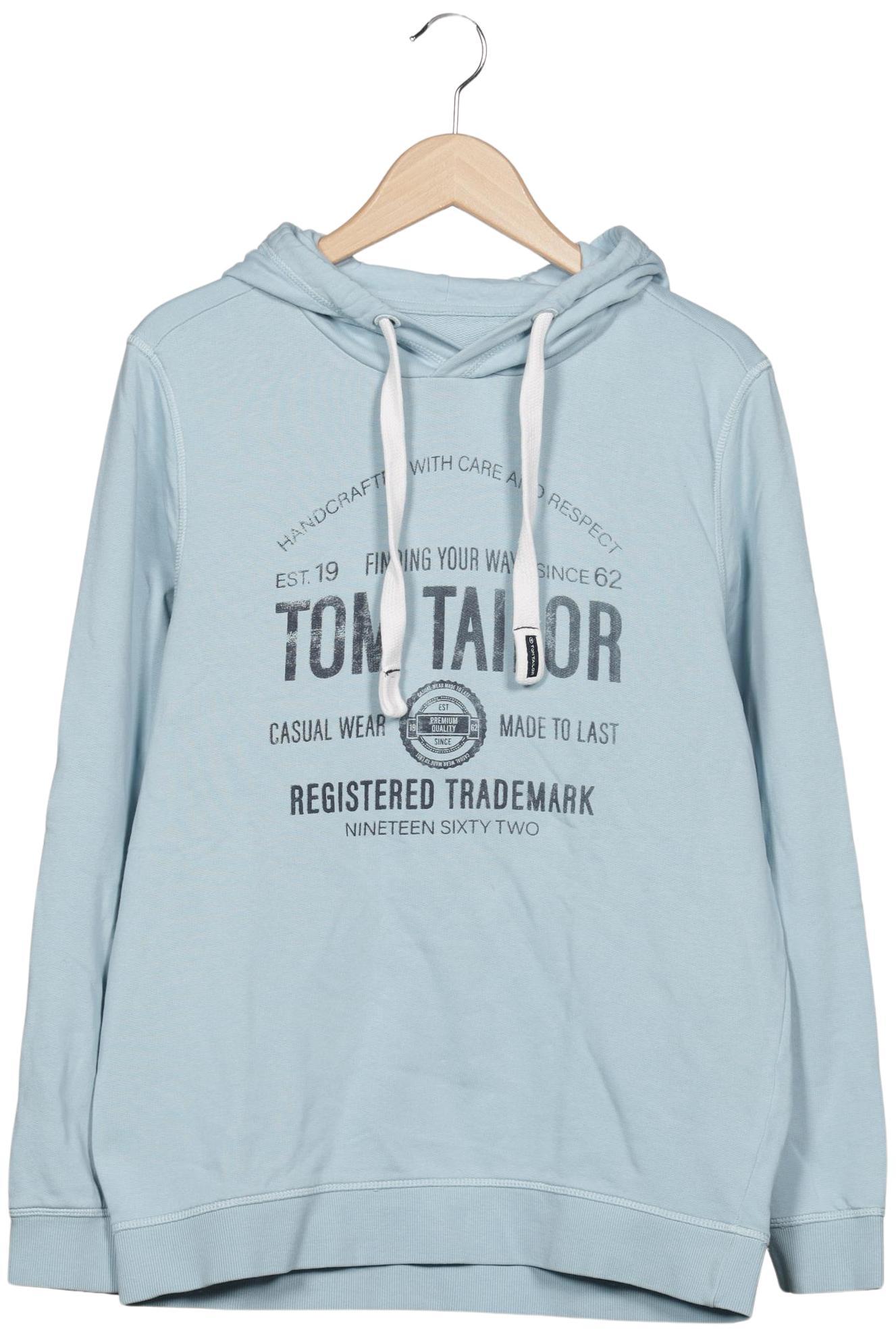 

Tom Tailor Damen Kapuzenpullover, hellblau, Gr. 42