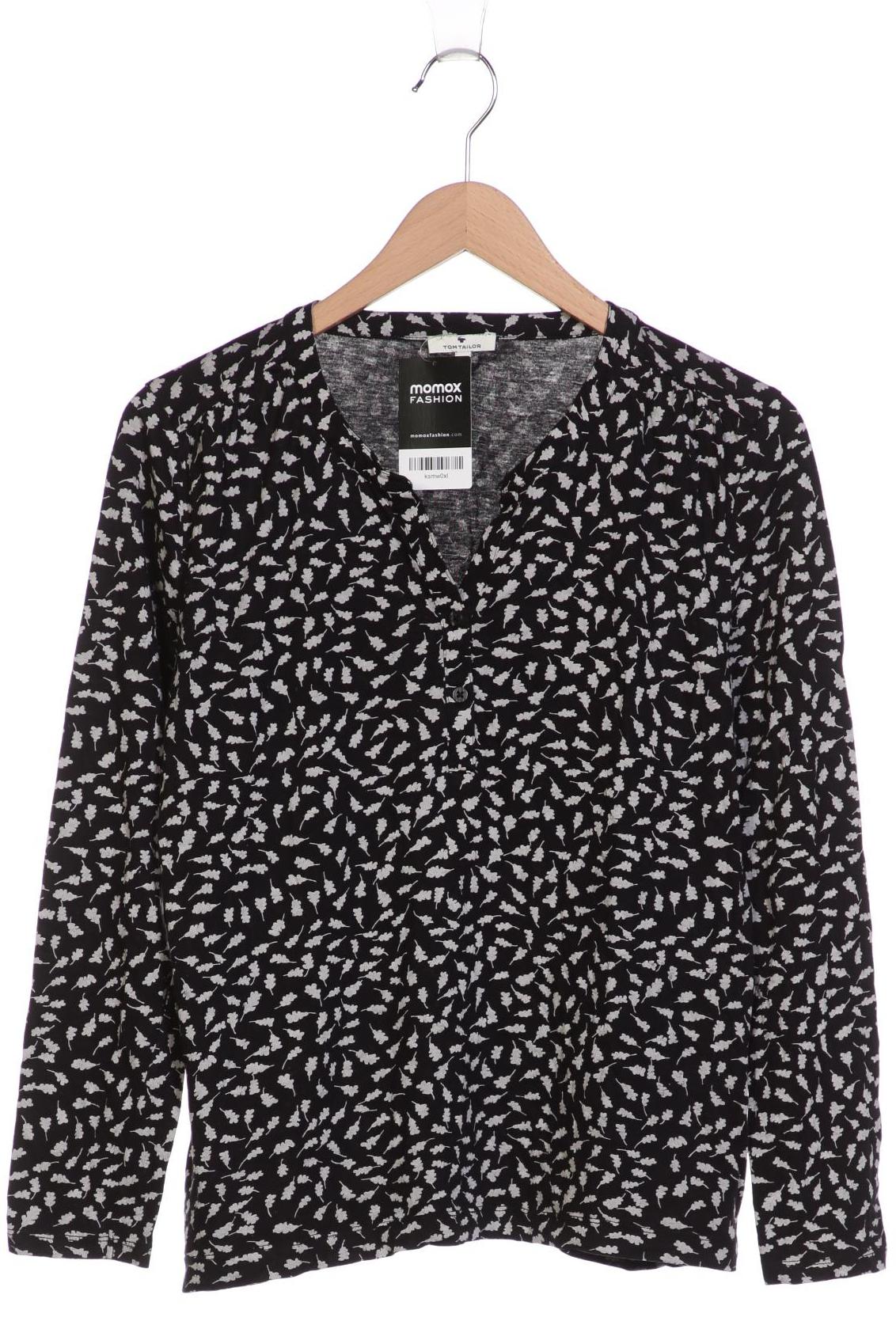 

Tom Tailor Damen Langarmshirt, schwarz, Gr. 42