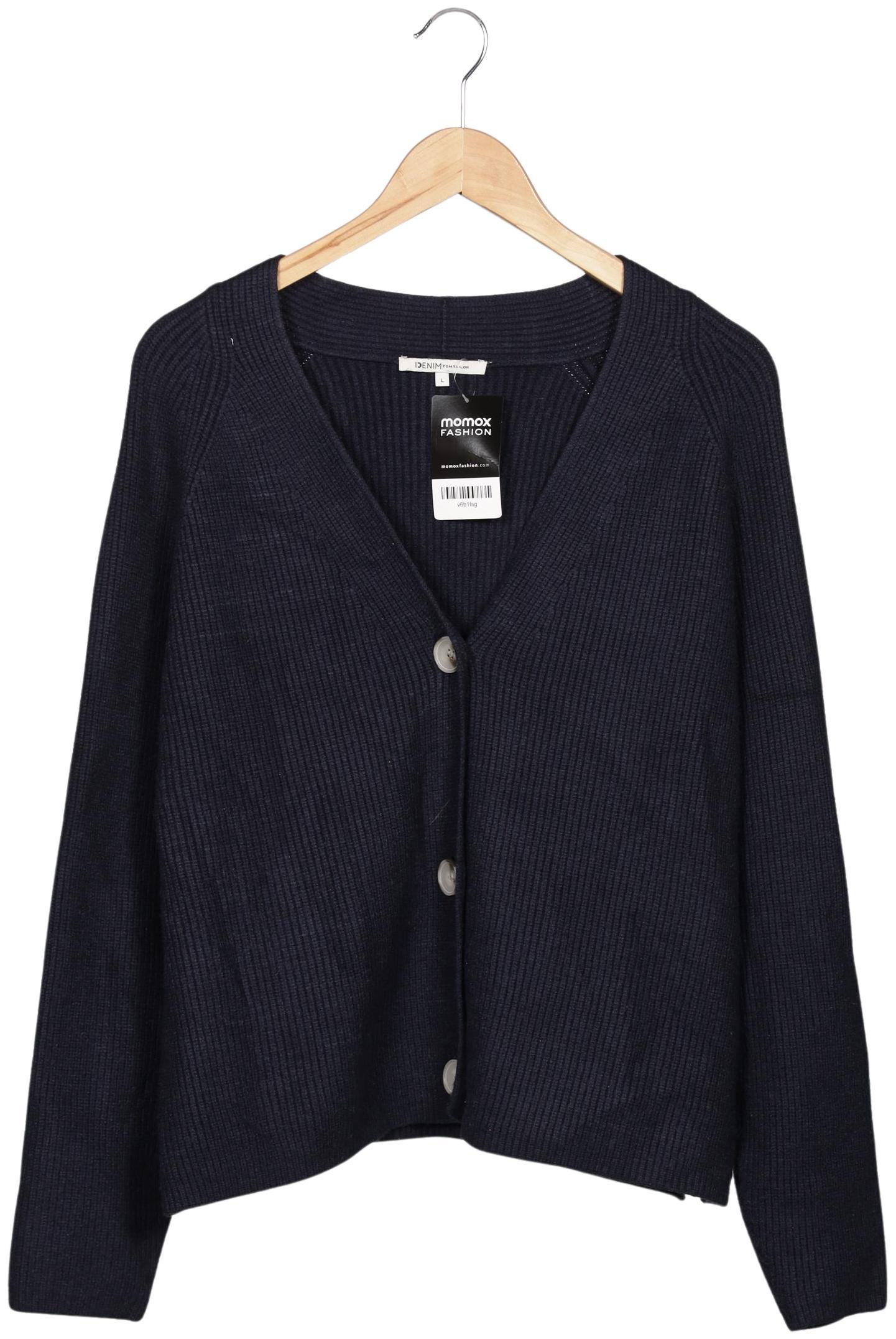 

Tom Tailor Damen Strickjacke, marineblau, Gr. 42