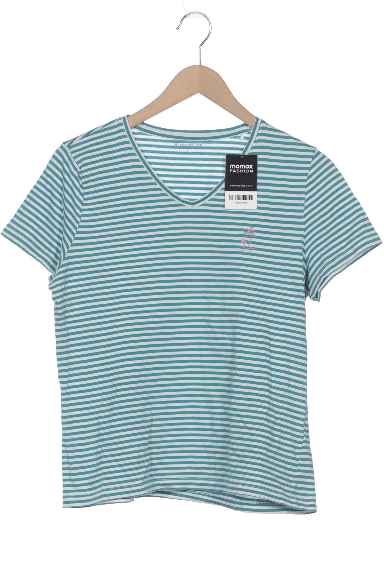 

Tom Tailor Damen T-Shirt, blau, Gr. 42