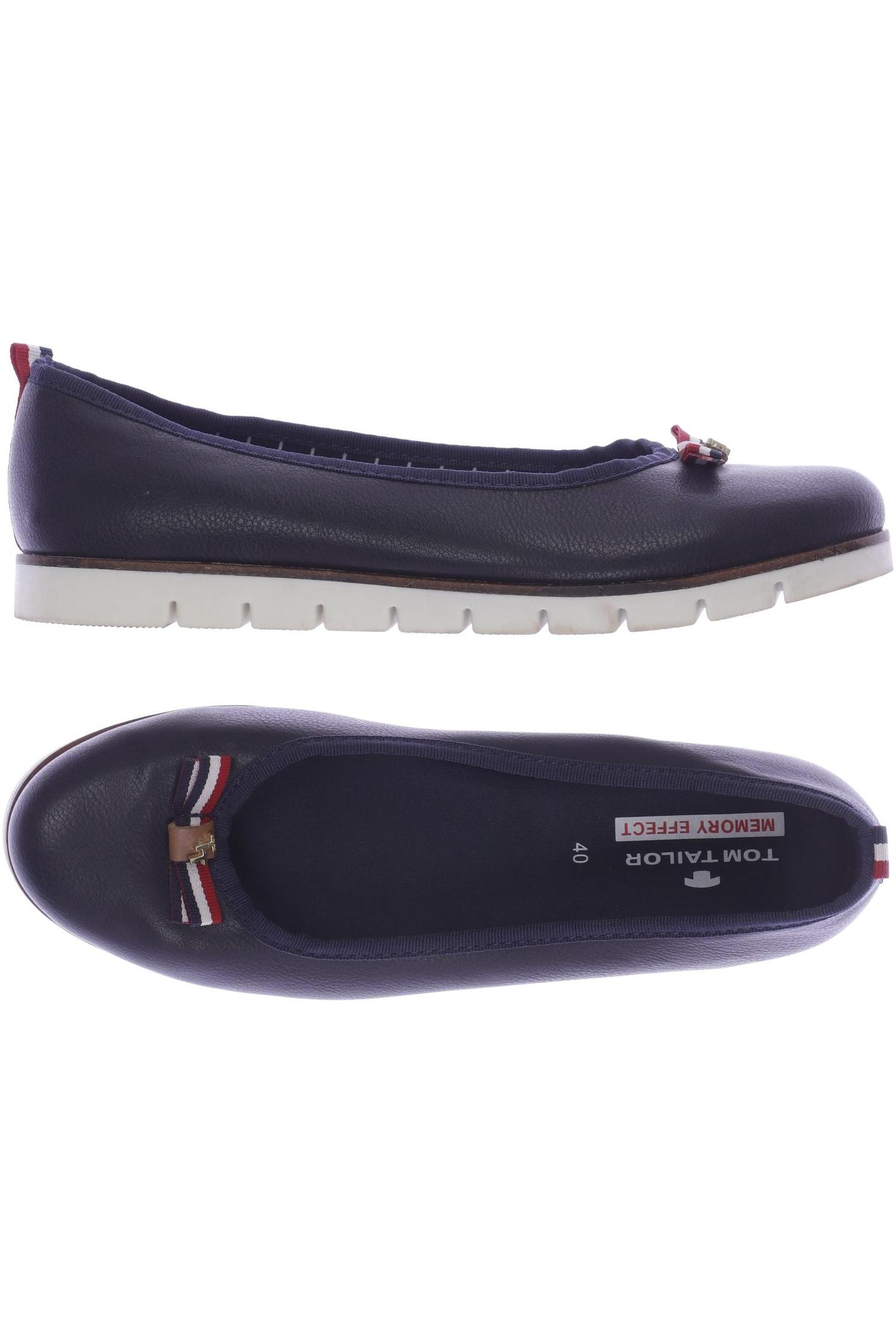 

Tom Tailor Damen Ballerinas, marineblau