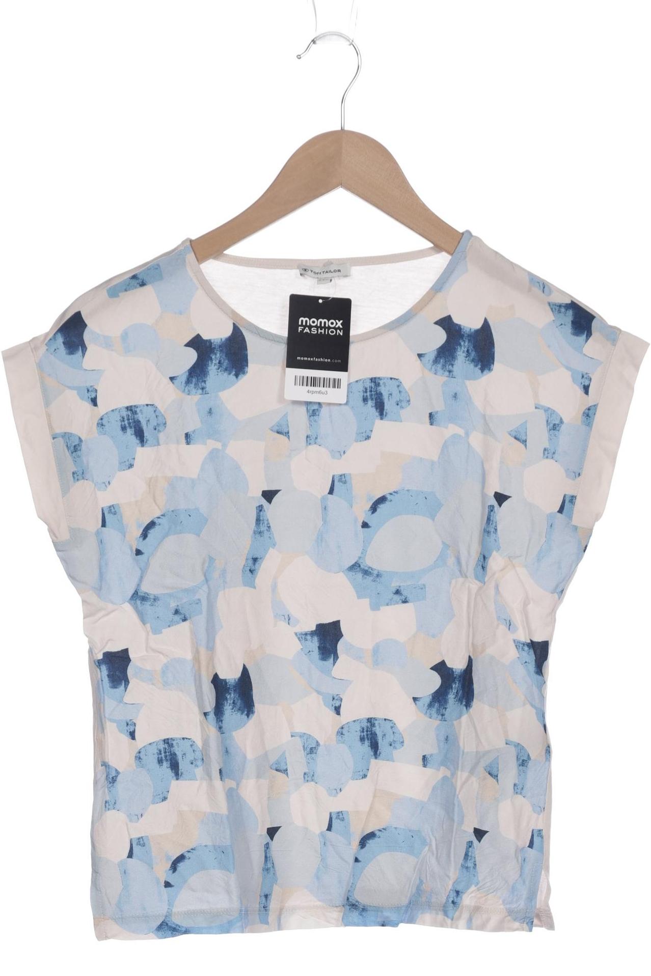 

Tom Tailor Damen T-Shirt, cremeweiß, Gr. 32