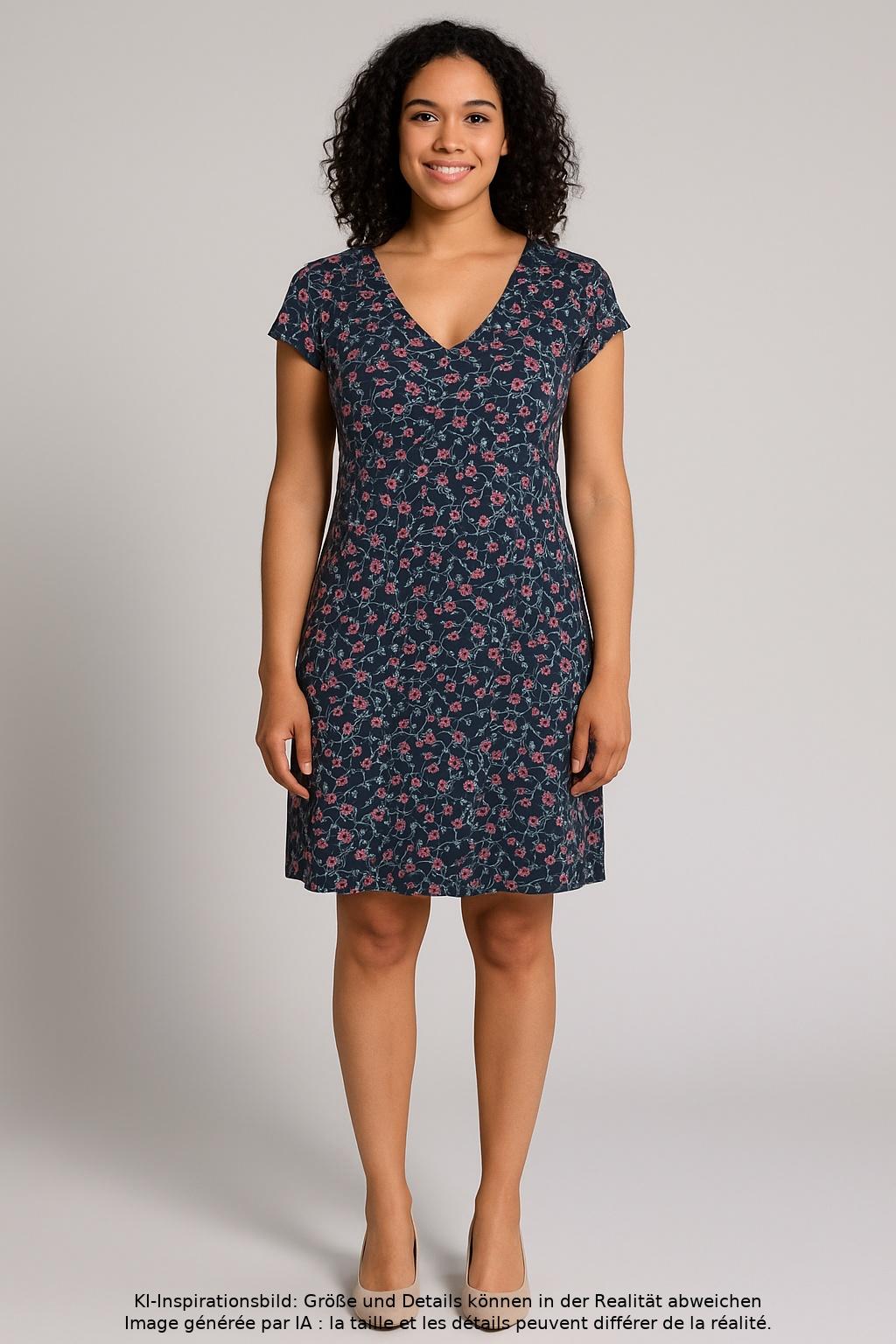 

Tom Tailor Damen Kleid, mehrfarbig, Gr. 40