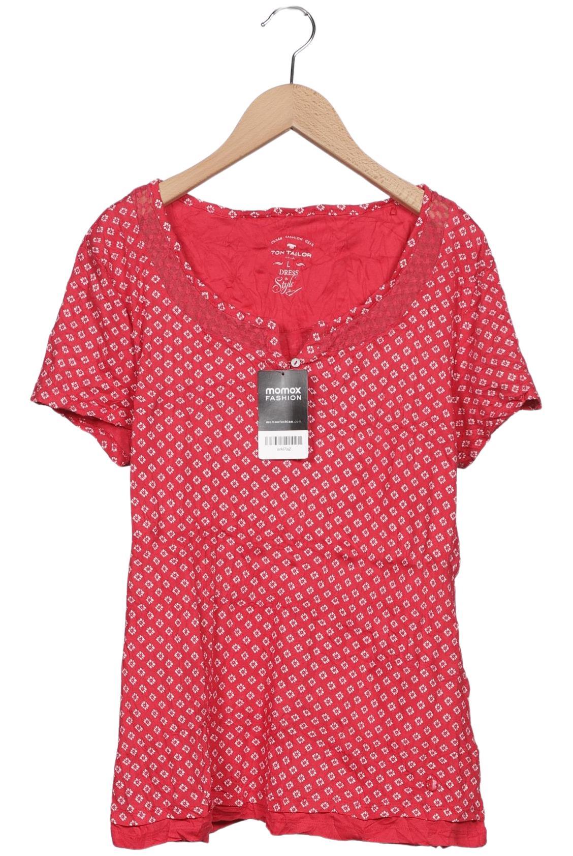 

Tom Tailor Damen T-Shirt, rot, Gr. 42