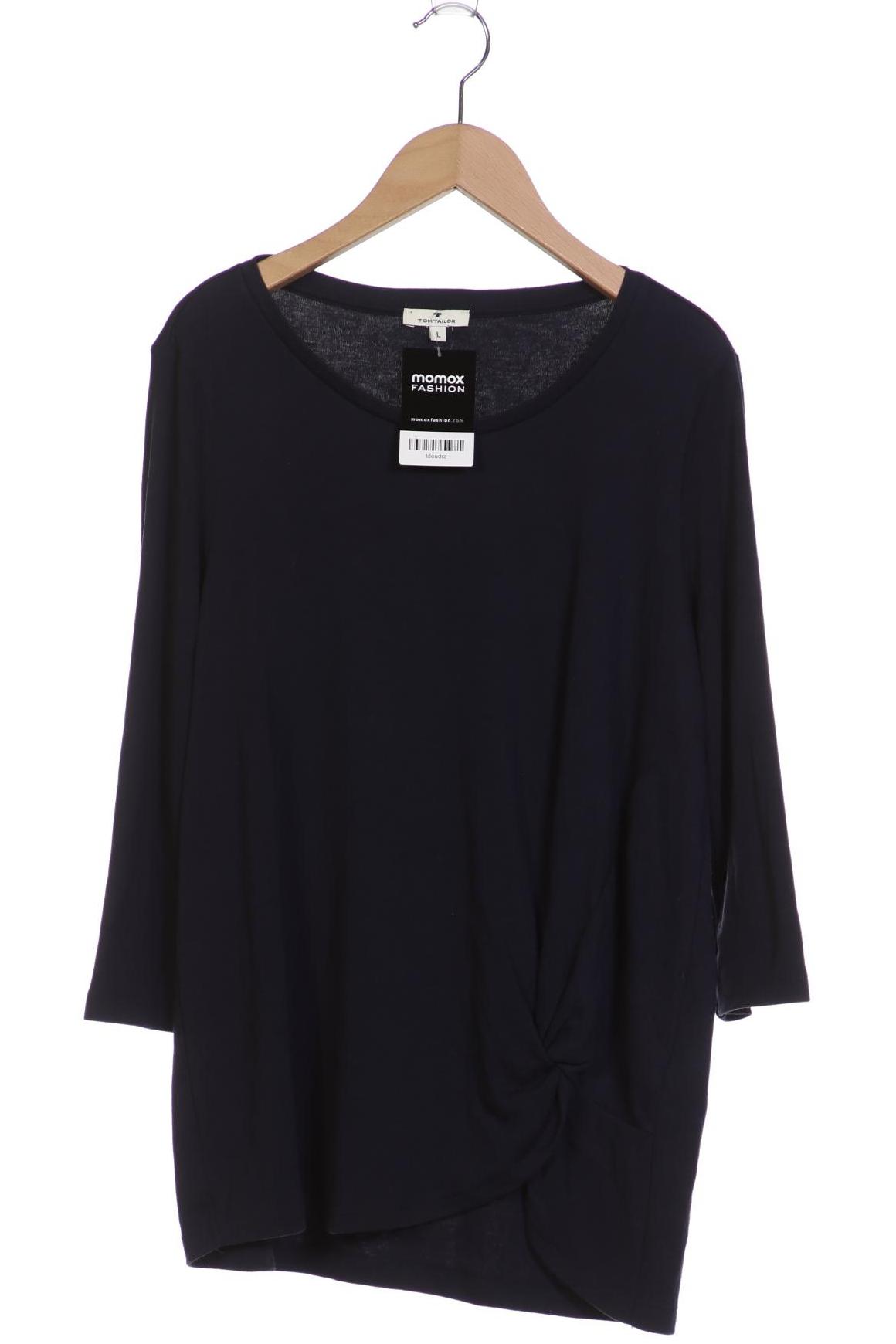 

Tom Tailor Damen Langarmshirt, marineblau, Gr. 42