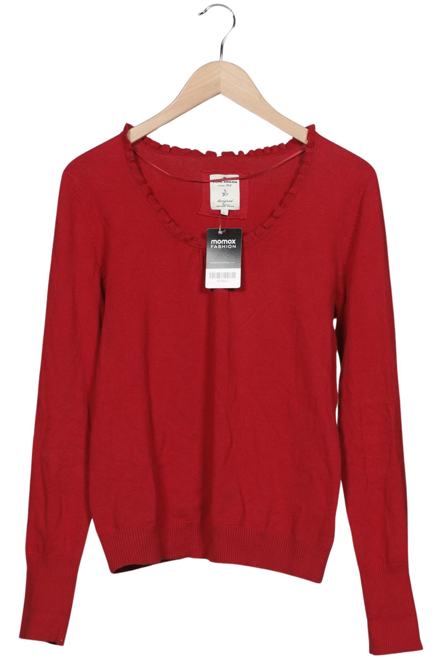 

Tom Tailor Damen Pullover, rot, Gr. 42