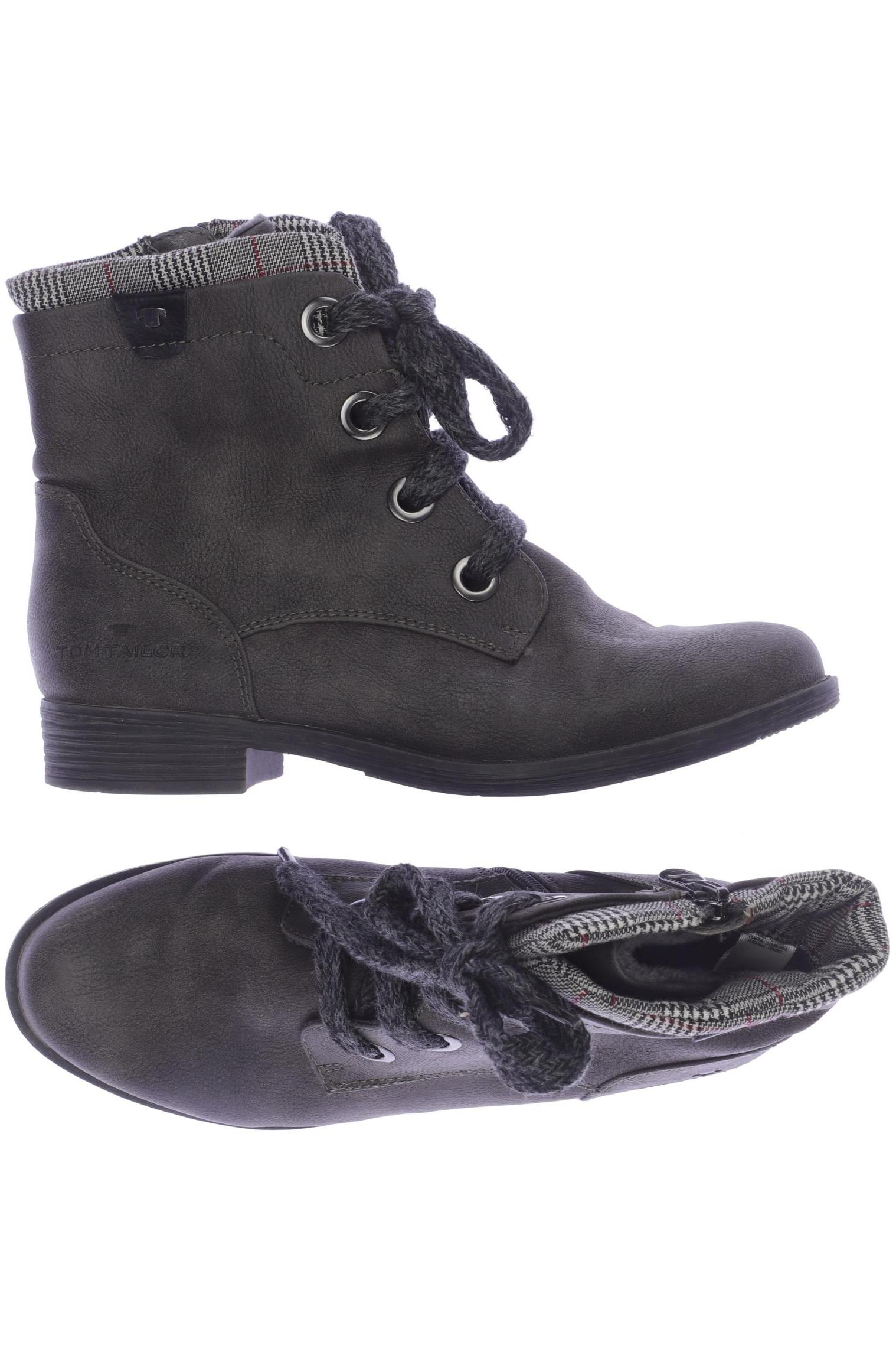 

Tom Tailor Damen Stiefelette, grau