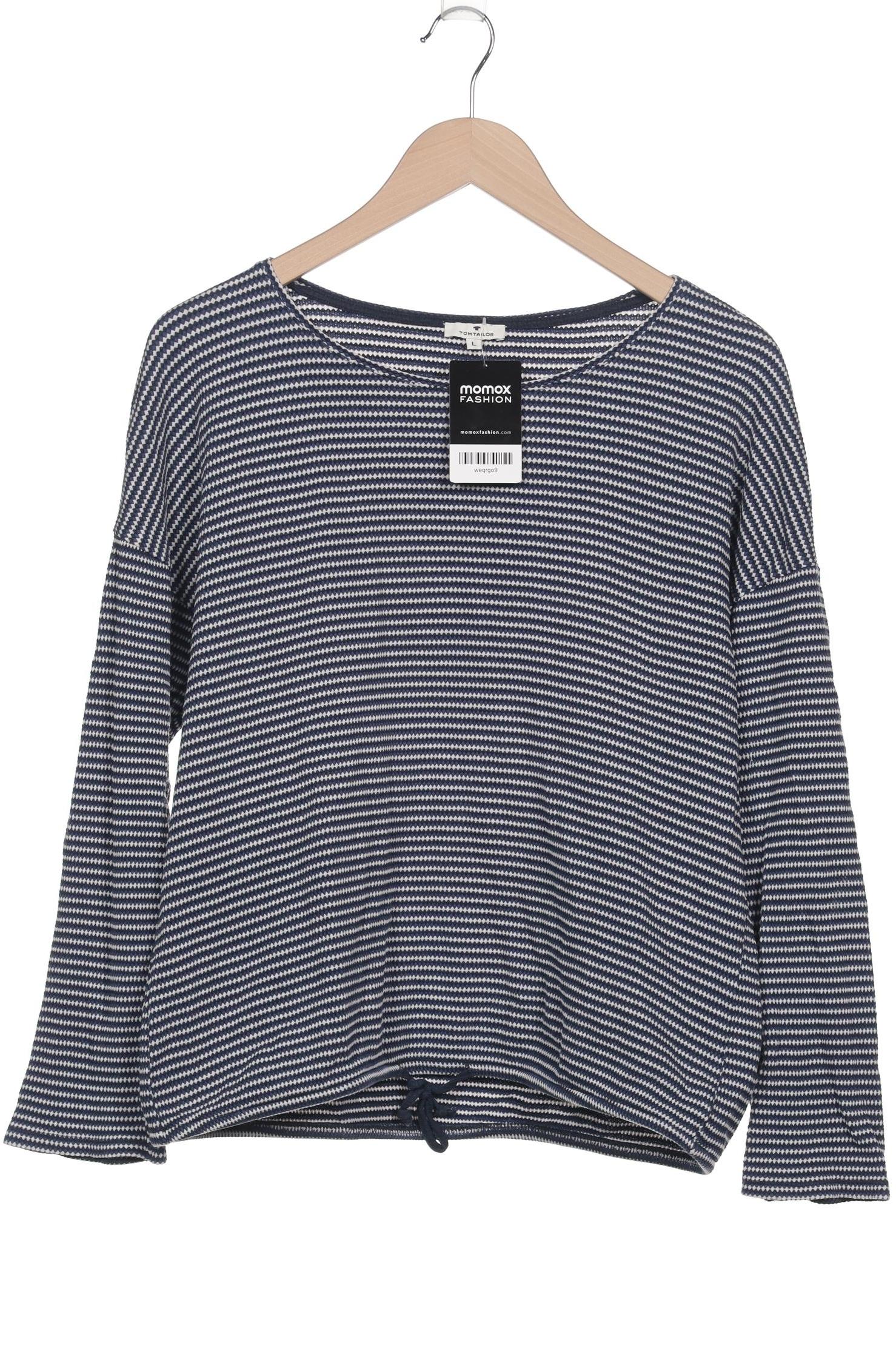 

Tom Tailor Damen Langarmshirt, marineblau, Gr. 42