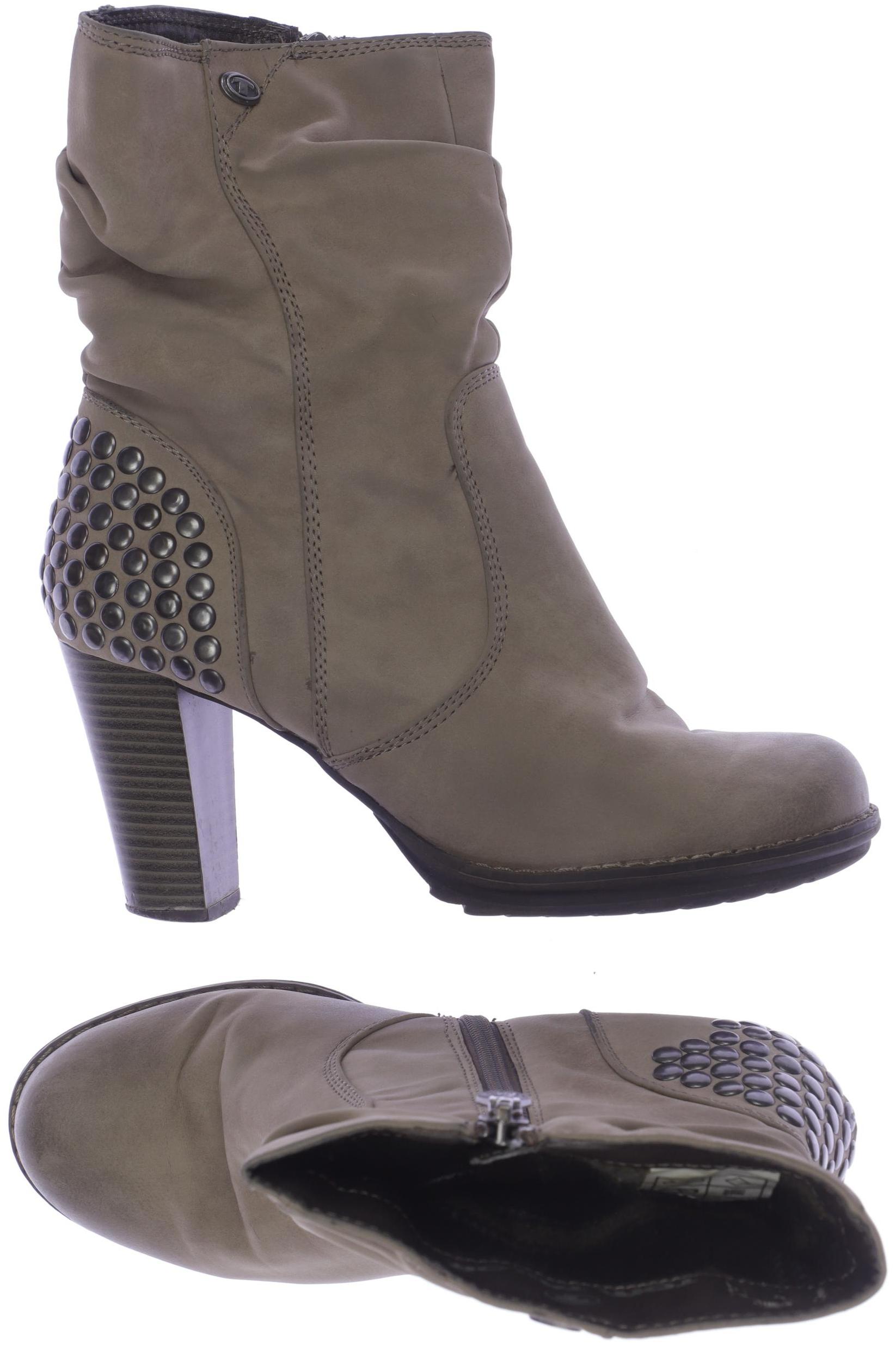 

Tom Tailor Damen Stiefelette, beige, Gr. 38