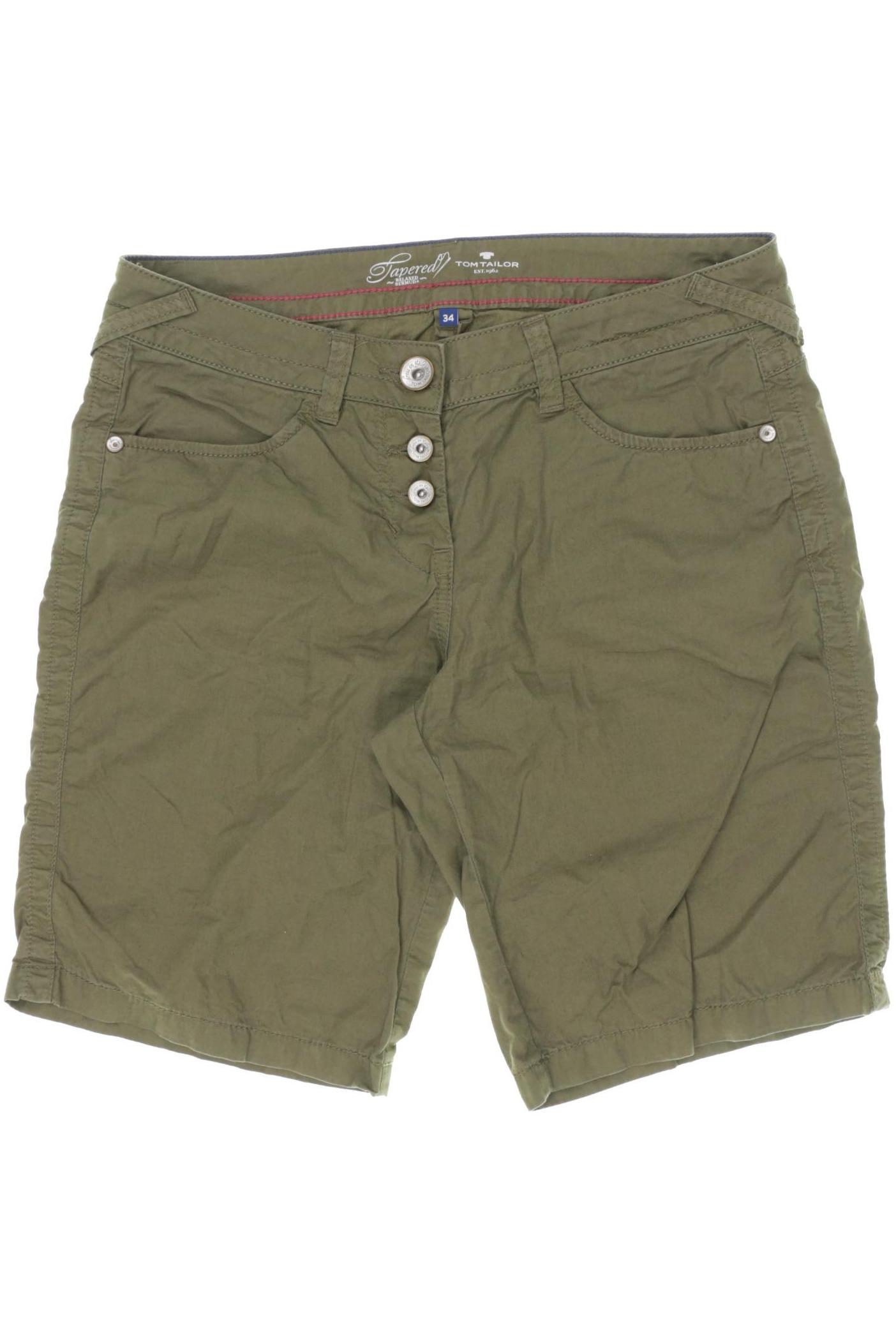 

Tom Tailor Damen Shorts, grün, Gr. 34