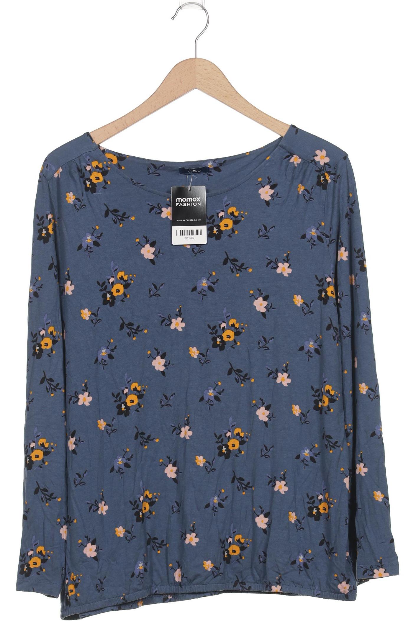 

Tom Tailor Damen Langarmshirt, blau, Gr. 46