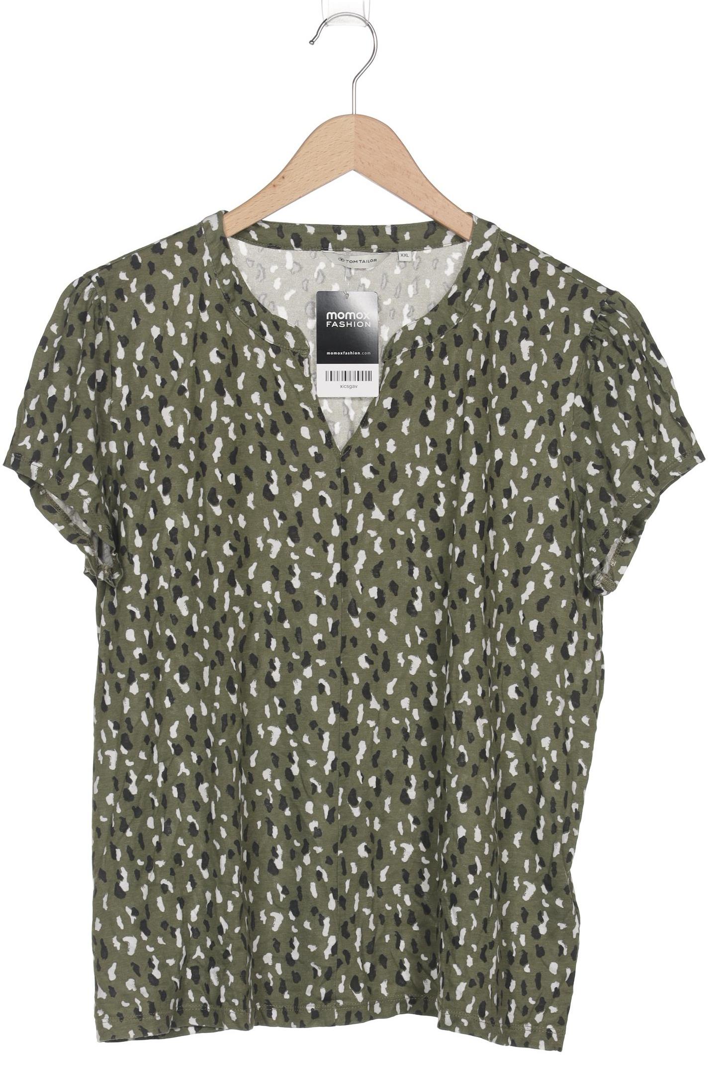 

Tom Tailor Damen T-Shirt, grün, Gr. 46