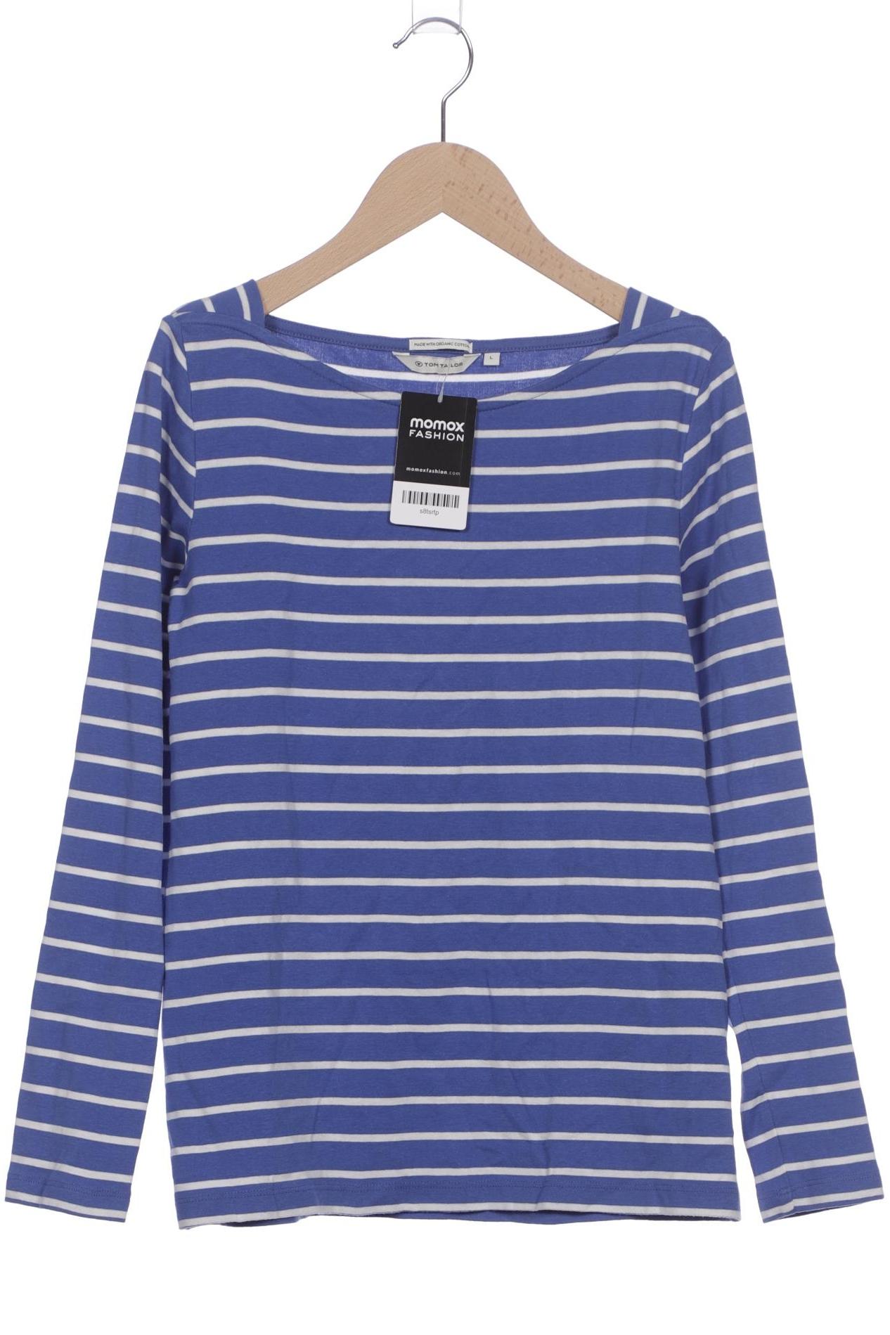 

Tom Tailor Damen Langarmshirt, blau, Gr. 42