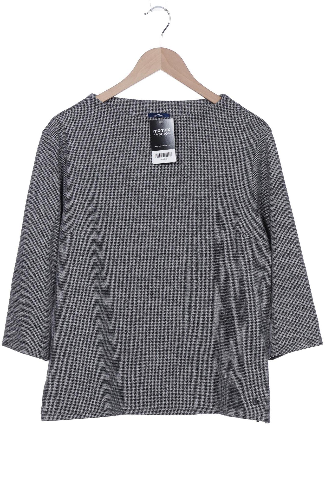 

Tom Tailor Damen Langarmshirt, grau