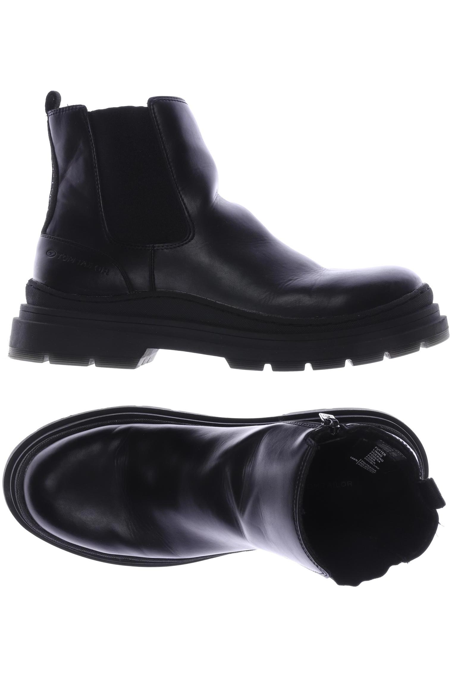 

Tom Tailor Damen Stiefelette, schwarz