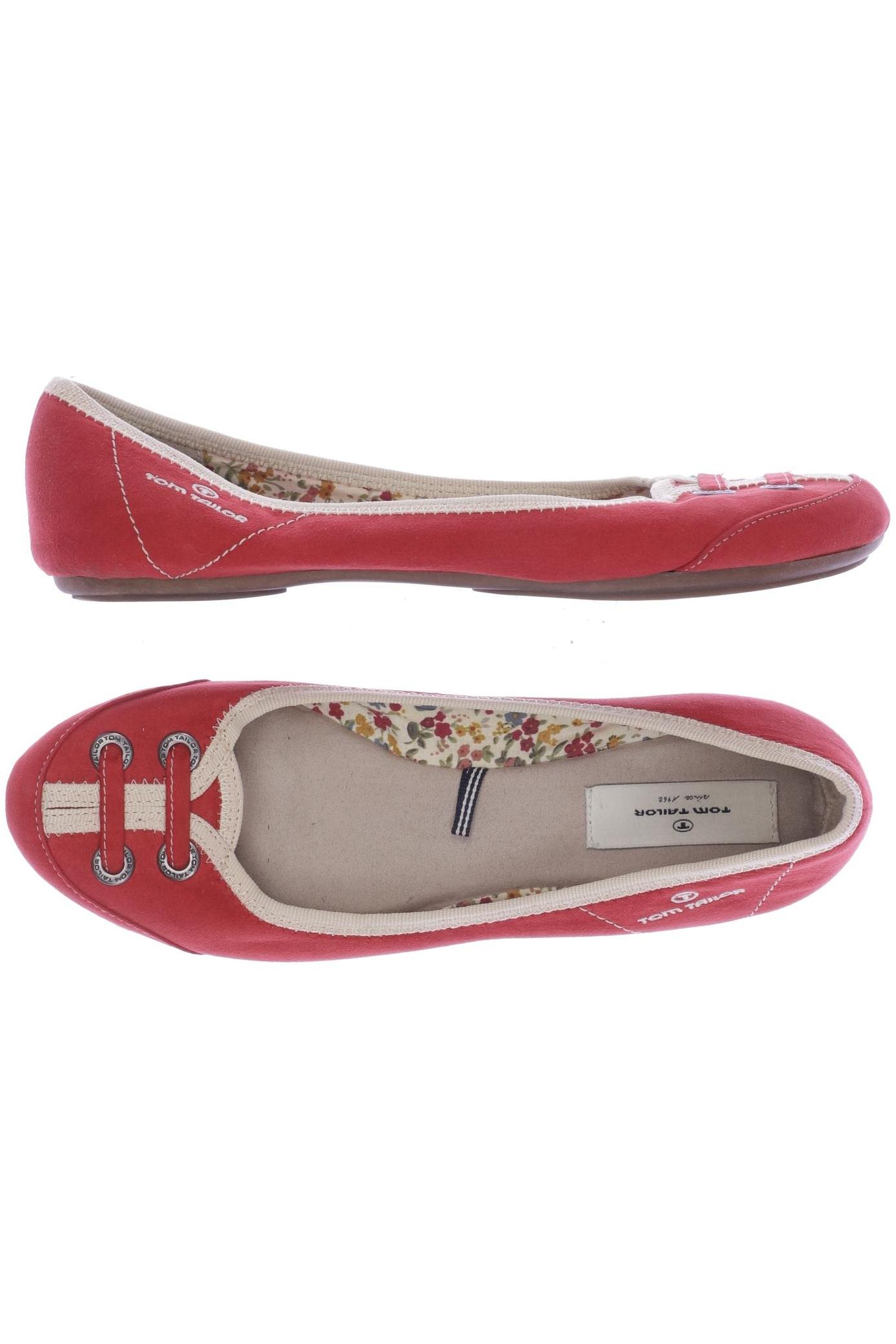 

Tom Tailor Damen Ballerinas, rot, Gr. 38
