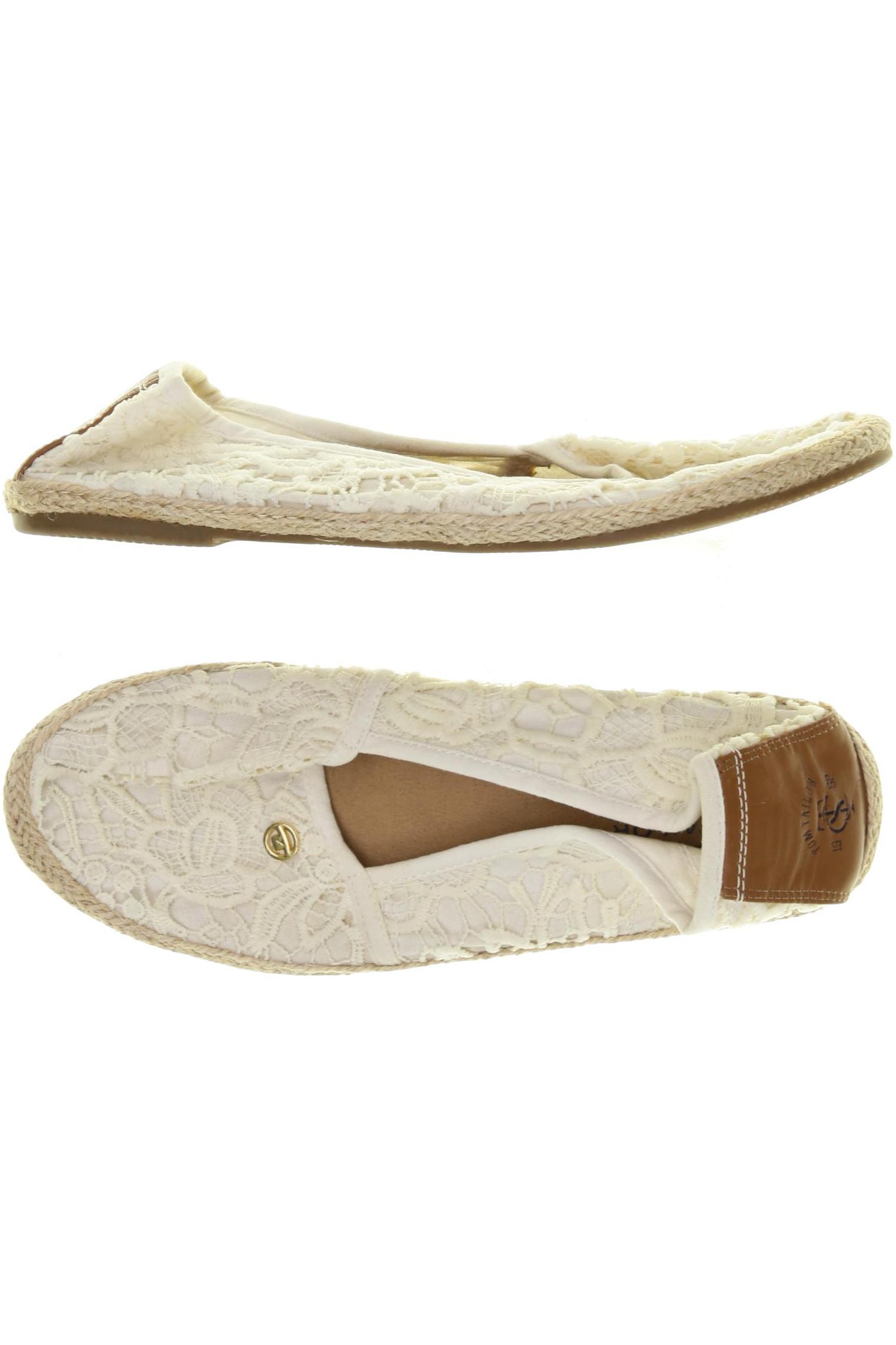 

Tom Tailor Damen Halbschuh, weiß, Gr. 40